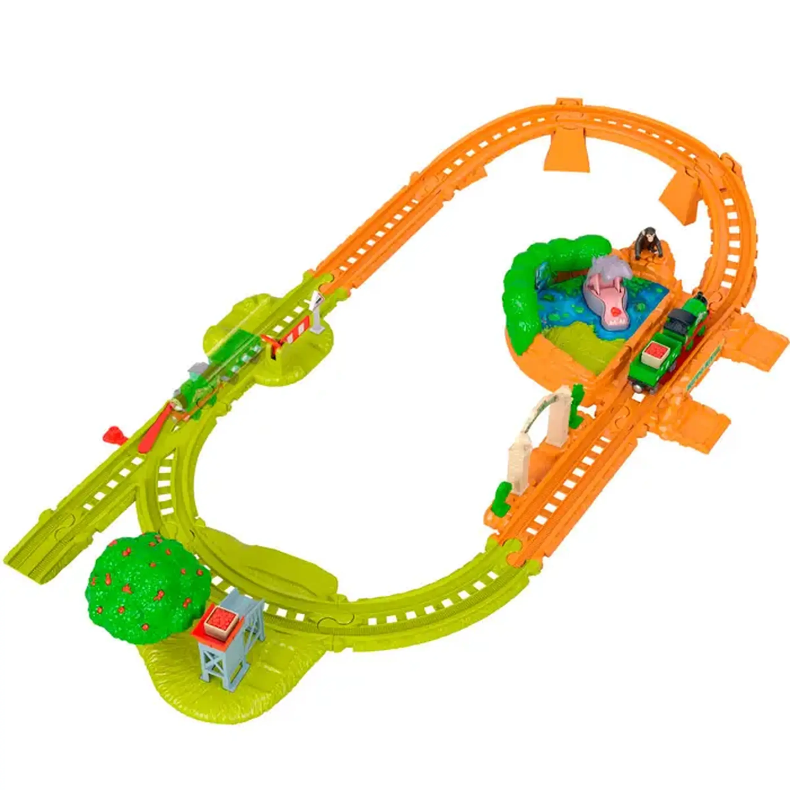 Calea ferata Thomas and Friends Percy's Hippo Adventure Train JLL37