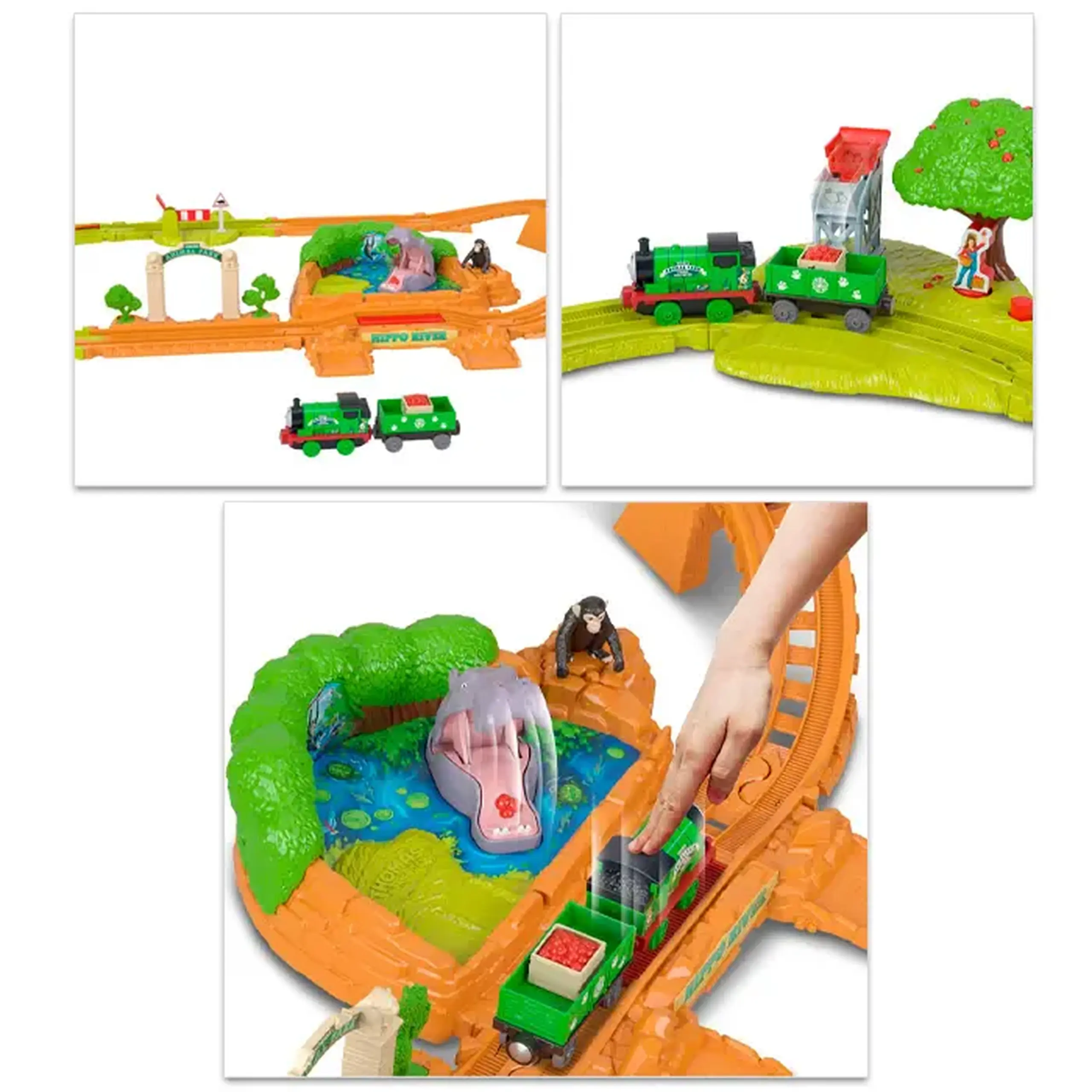 Calea ferata Thomas and Friends Percy's Hippo Adventure Train JLL37