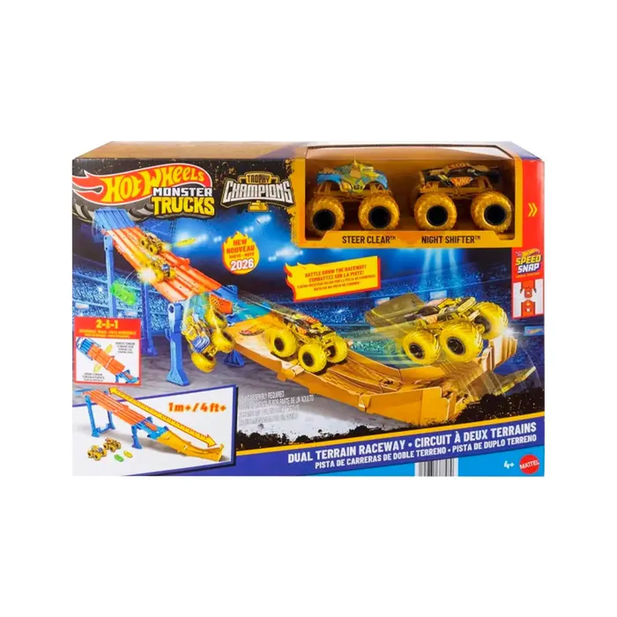 Pista HW Monster Truck: Trophy Champions JMW70