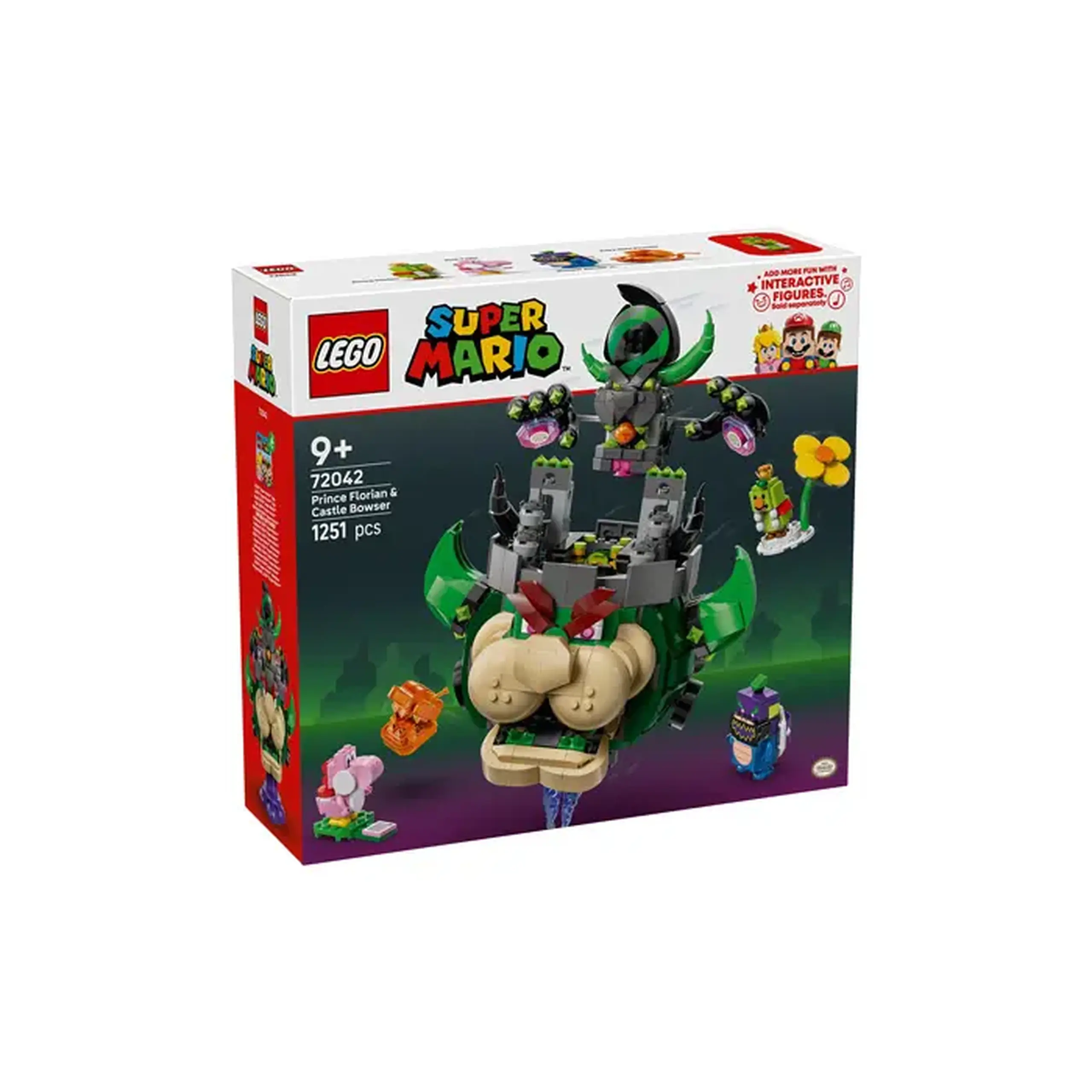 Lego Super Mario Prince Florian & Castle Bowser 72042