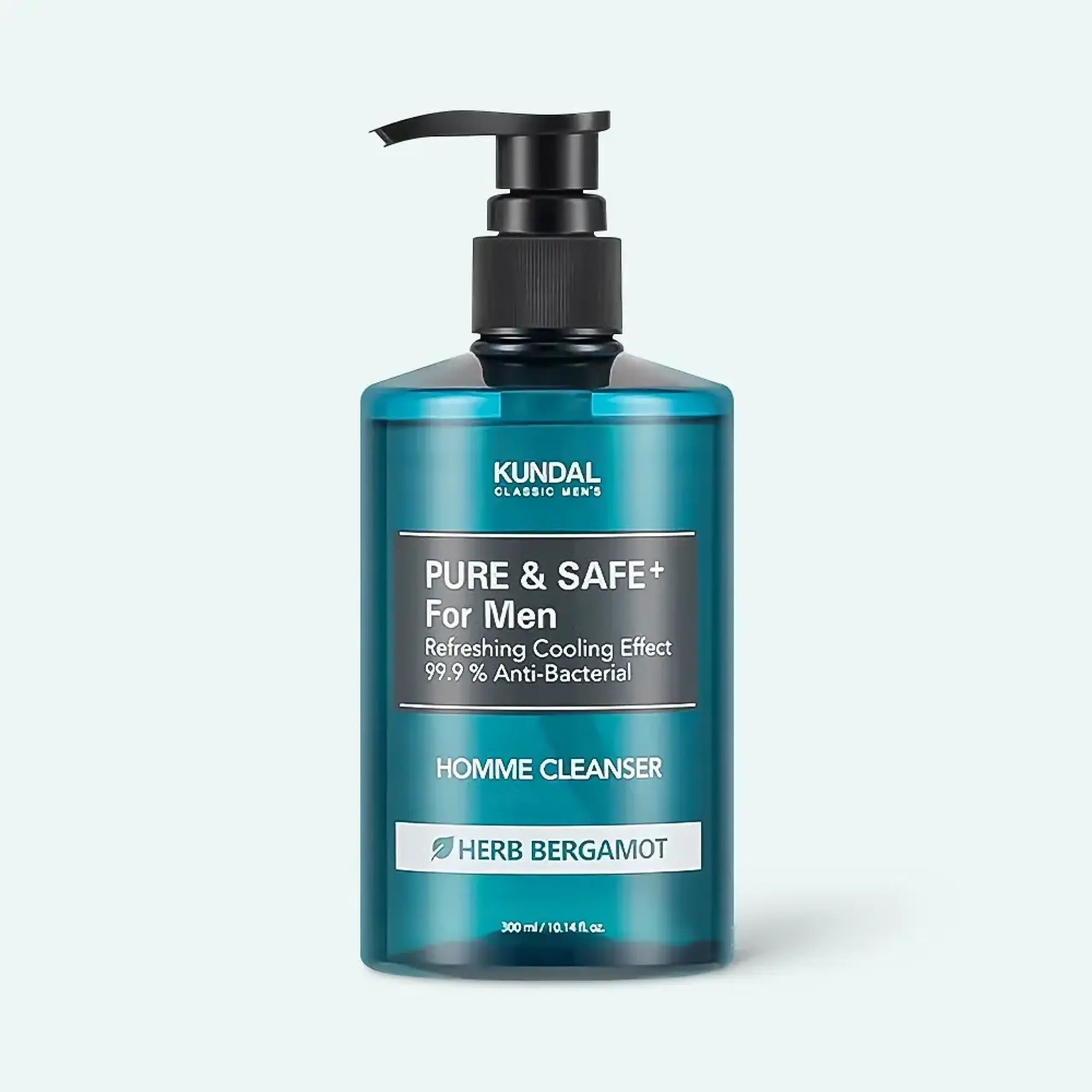 Gel pentu igiena intimă a bărbaţilor Kundal Homme Cleanser Herb Bergamot 300ml
