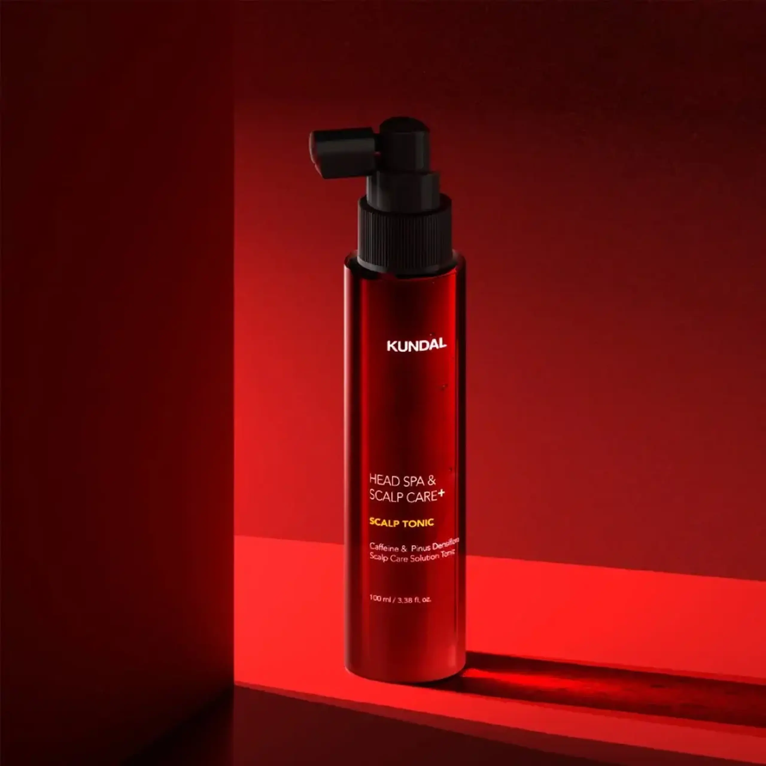 Toner pentru creşterea părului cu cofeină KUNDAL Head Spa &amp; Scalp Care+ Scalp Tonic 100ml