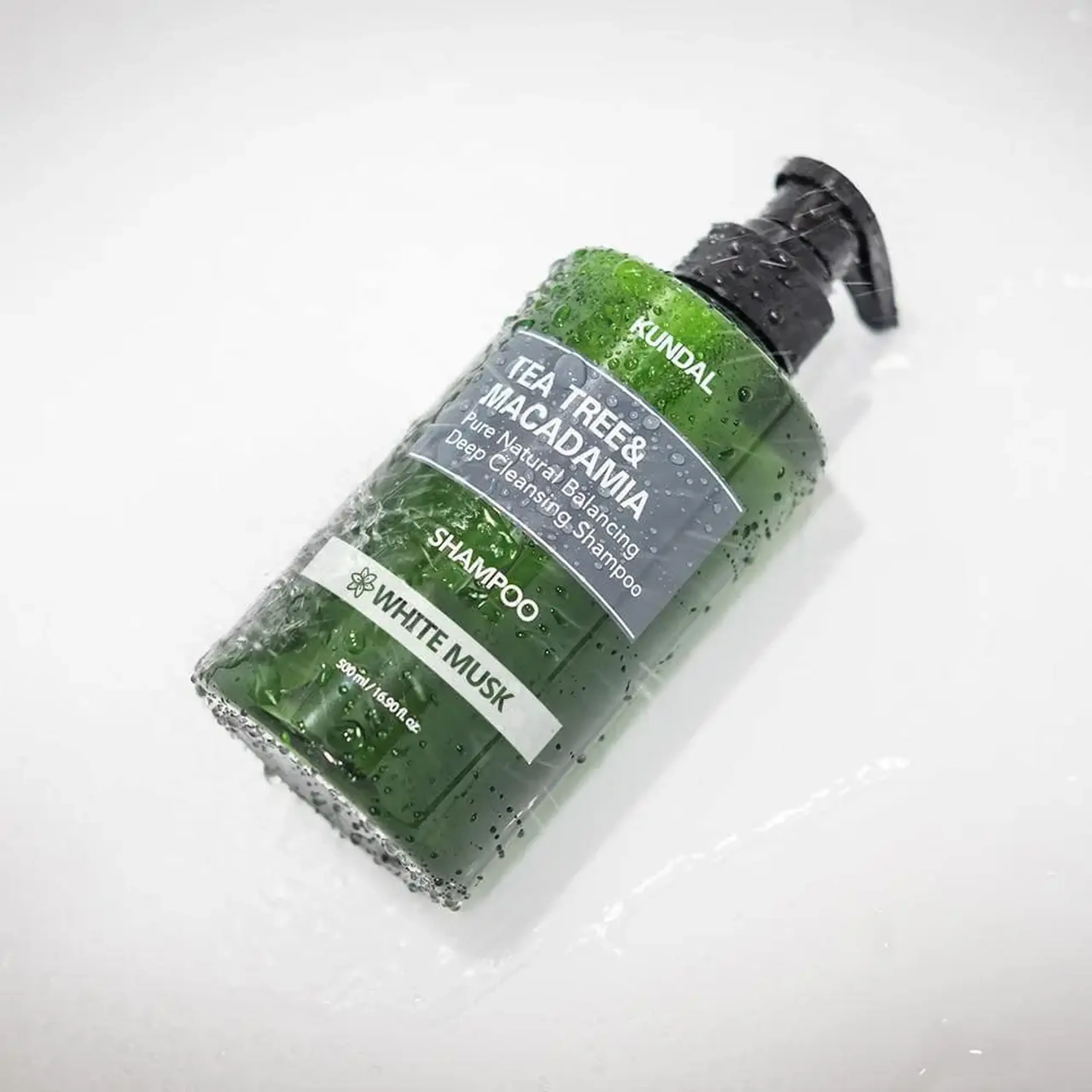 Şampon pentru scalp gras Kundal TEA TREE SHAMPOO WHITE MUSK 500ml