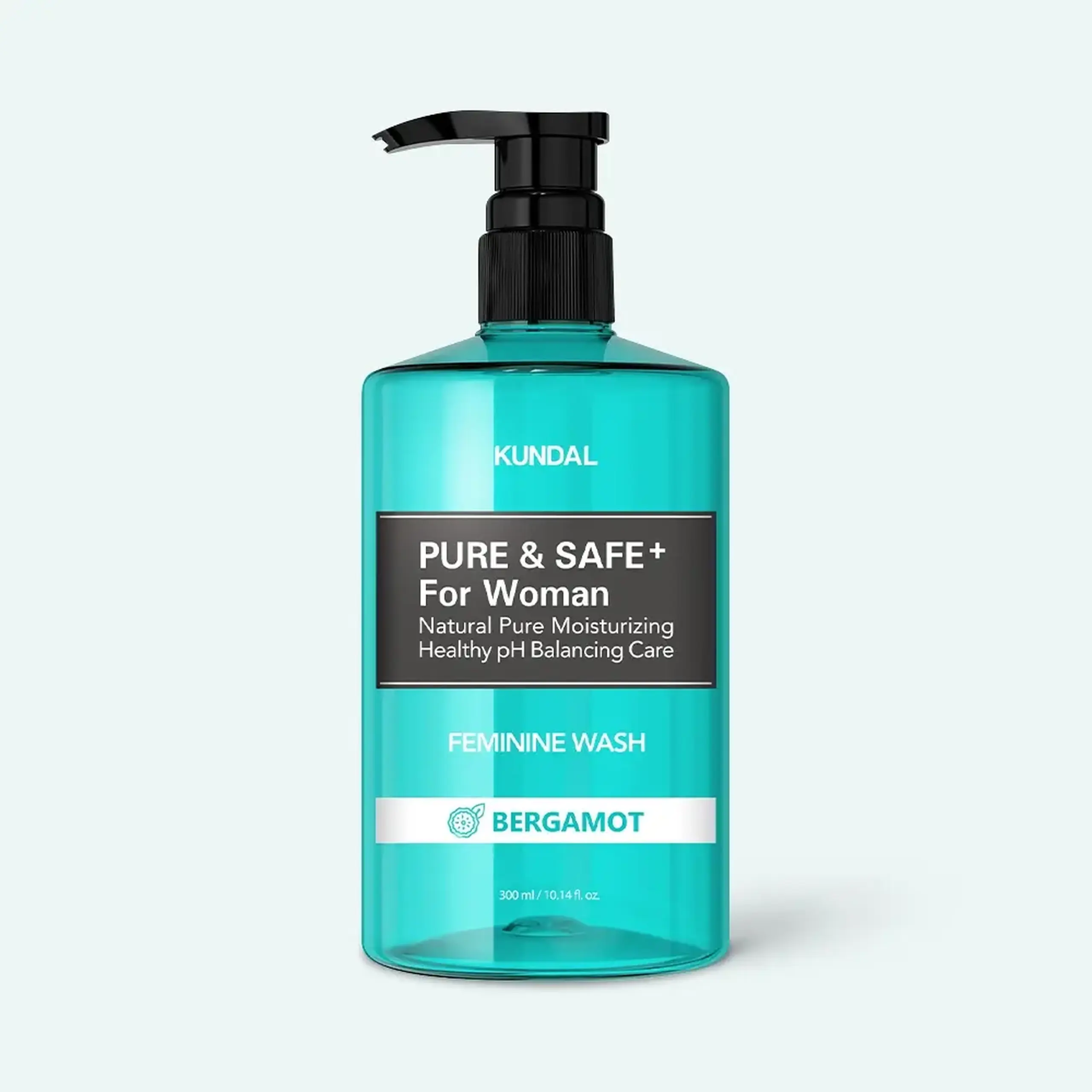Gel pentru igiena intimă KUNDAL Pure & Safe Feminine Wash Bergamot 300ml