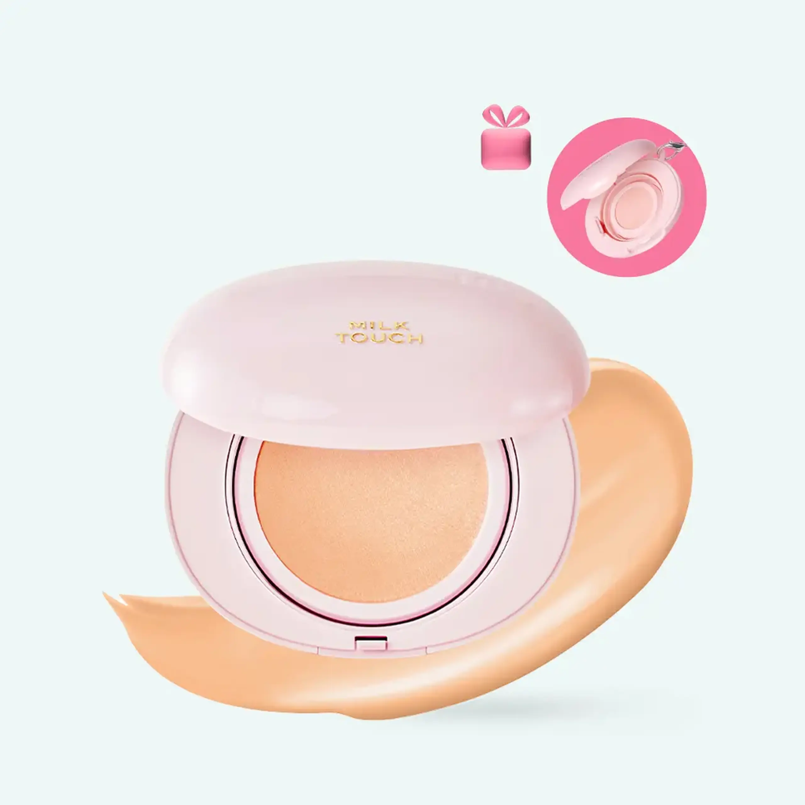 Cushion Milktouch All-Day Skin Fit Milky Glow Cushion #23N Medium Beige 15g