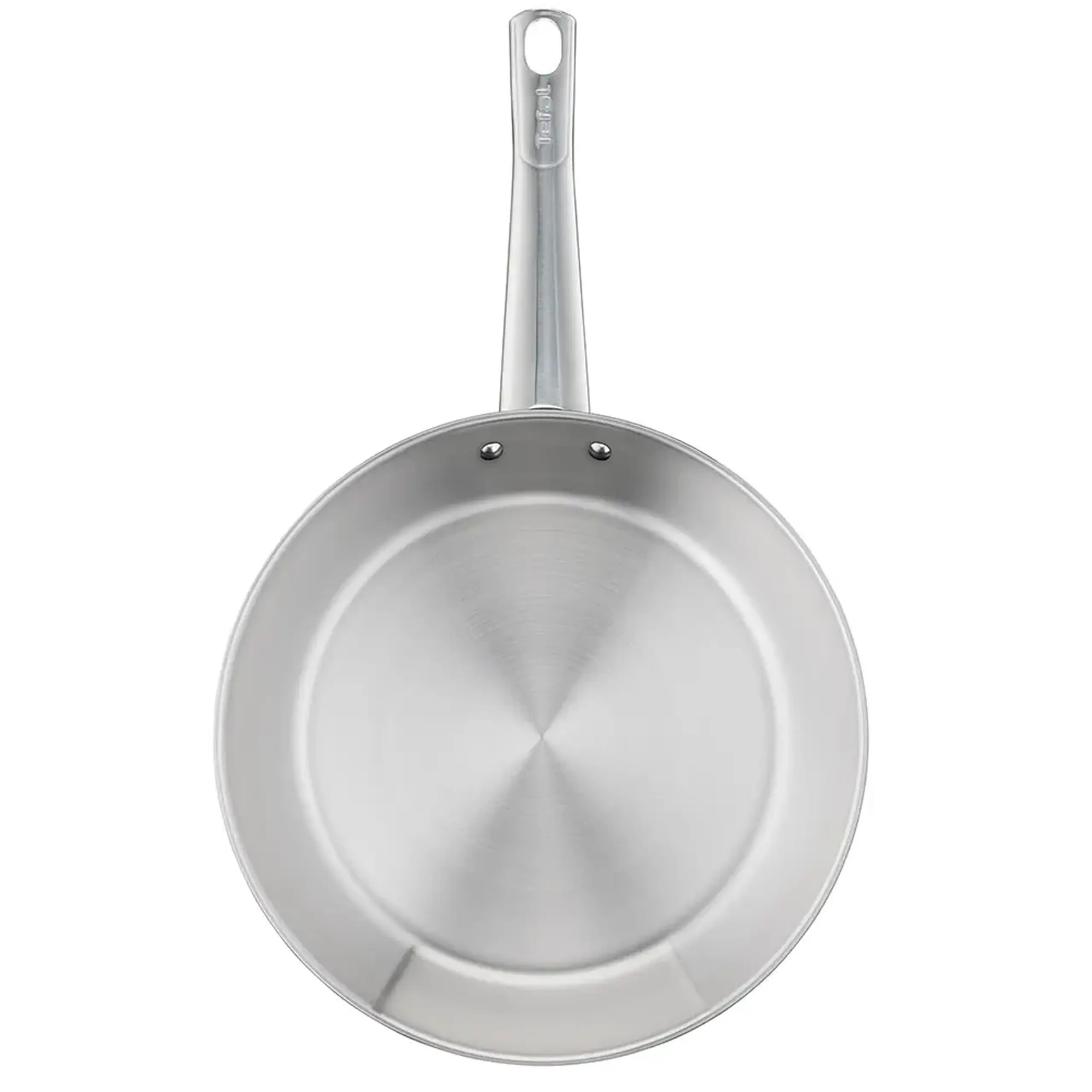 Tigaie Tefal Professional de 24 cm, inox, compatibil cu inductia, garantie 5 ani, argintiu