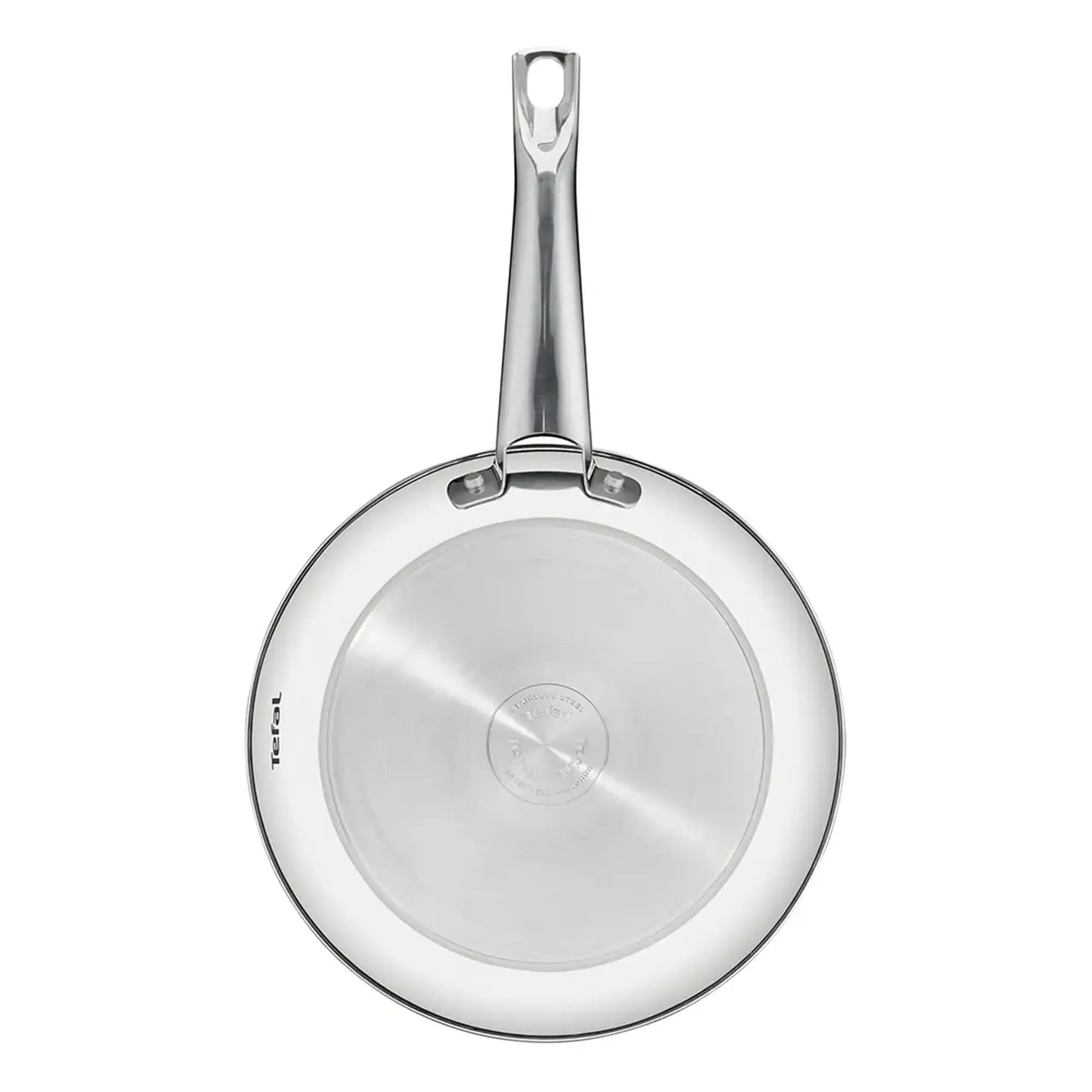 Tigaie Tefal Professional de 24 cm, inox, compatibil cu inductia, garantie 5 ani, argintiu