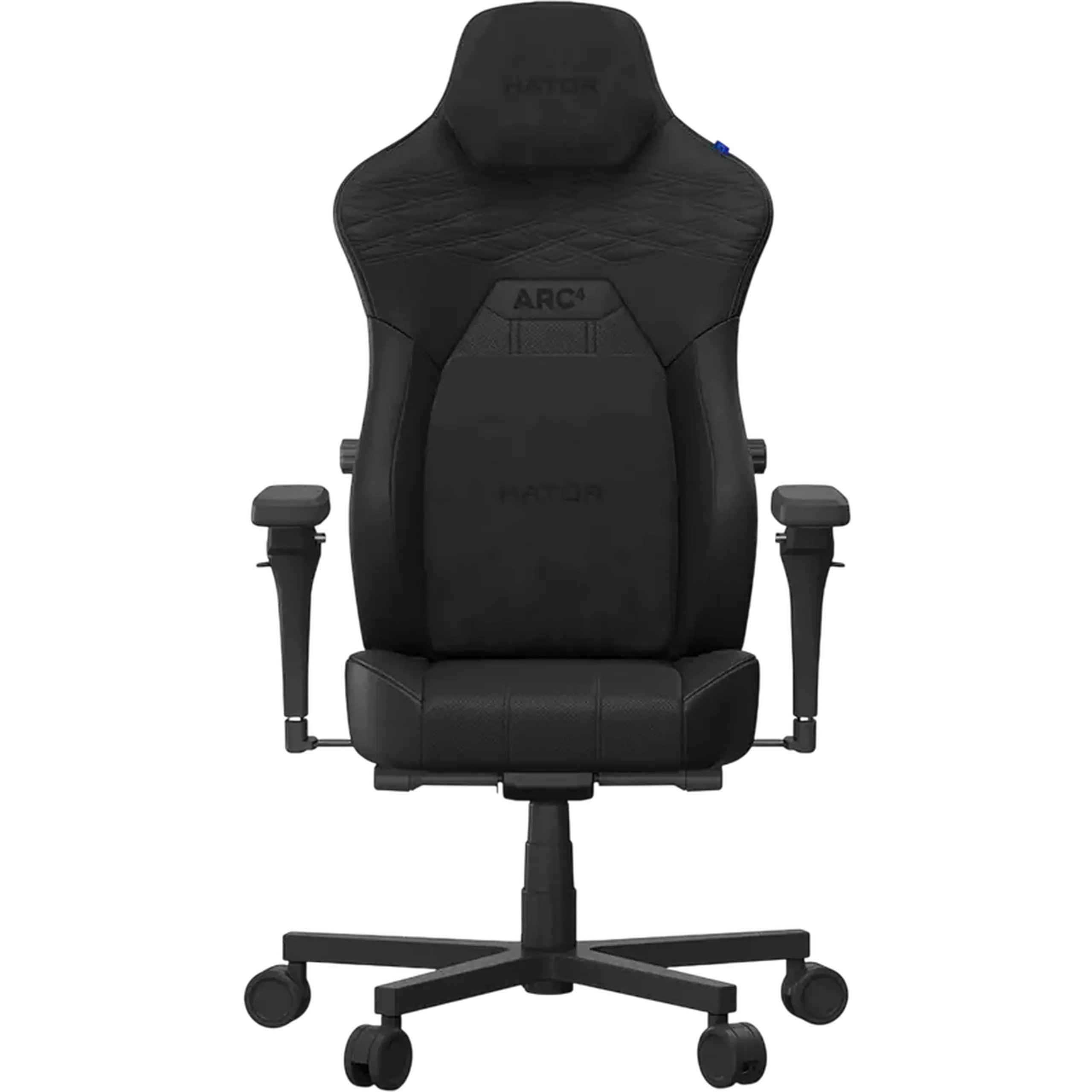 Scaun Gaming HATOR Arc 4 XXL, Țesătură, PU Piele, Negru