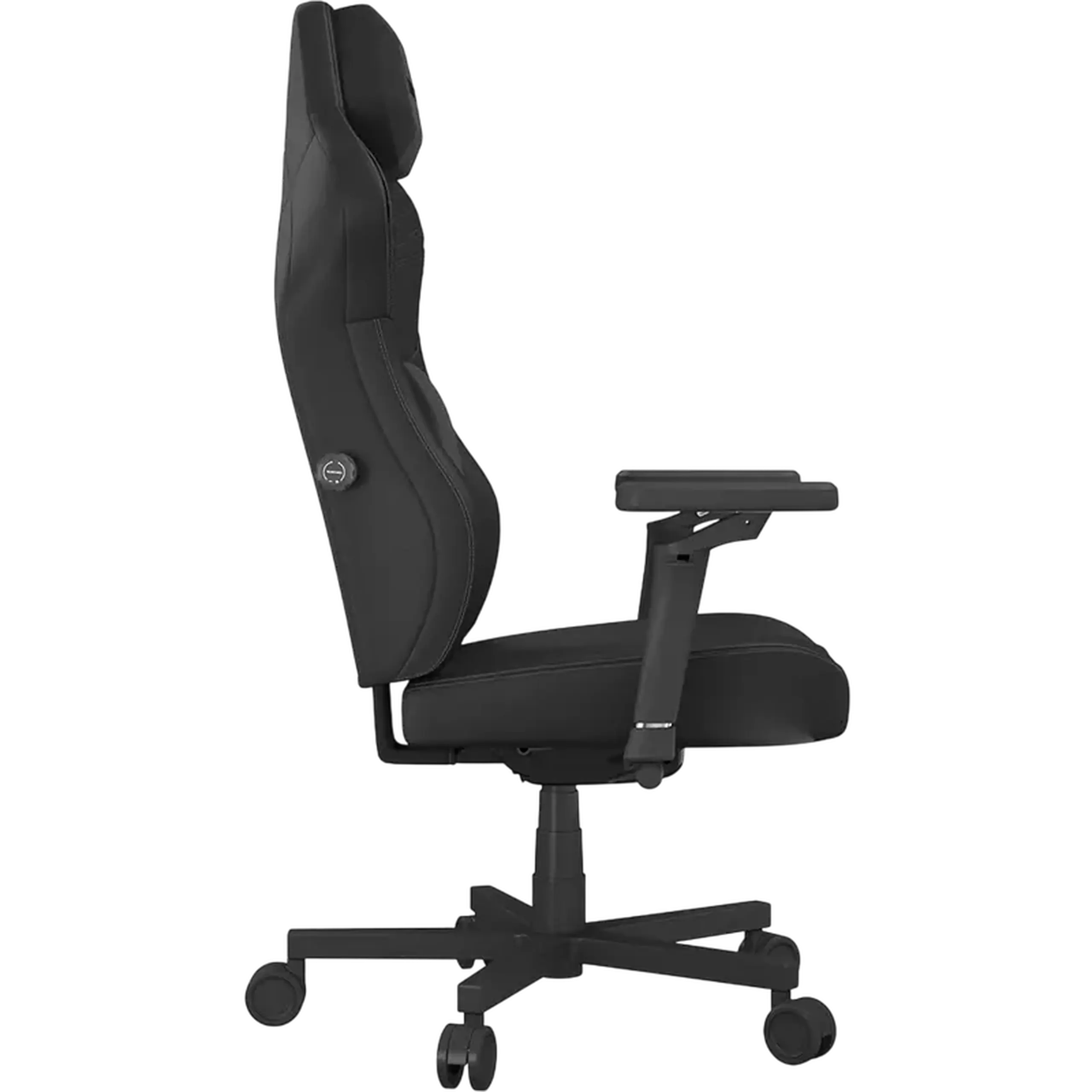 Scaun Gaming HATOR Arc 4 XXL, Țesătură, PU Piele, Negru
