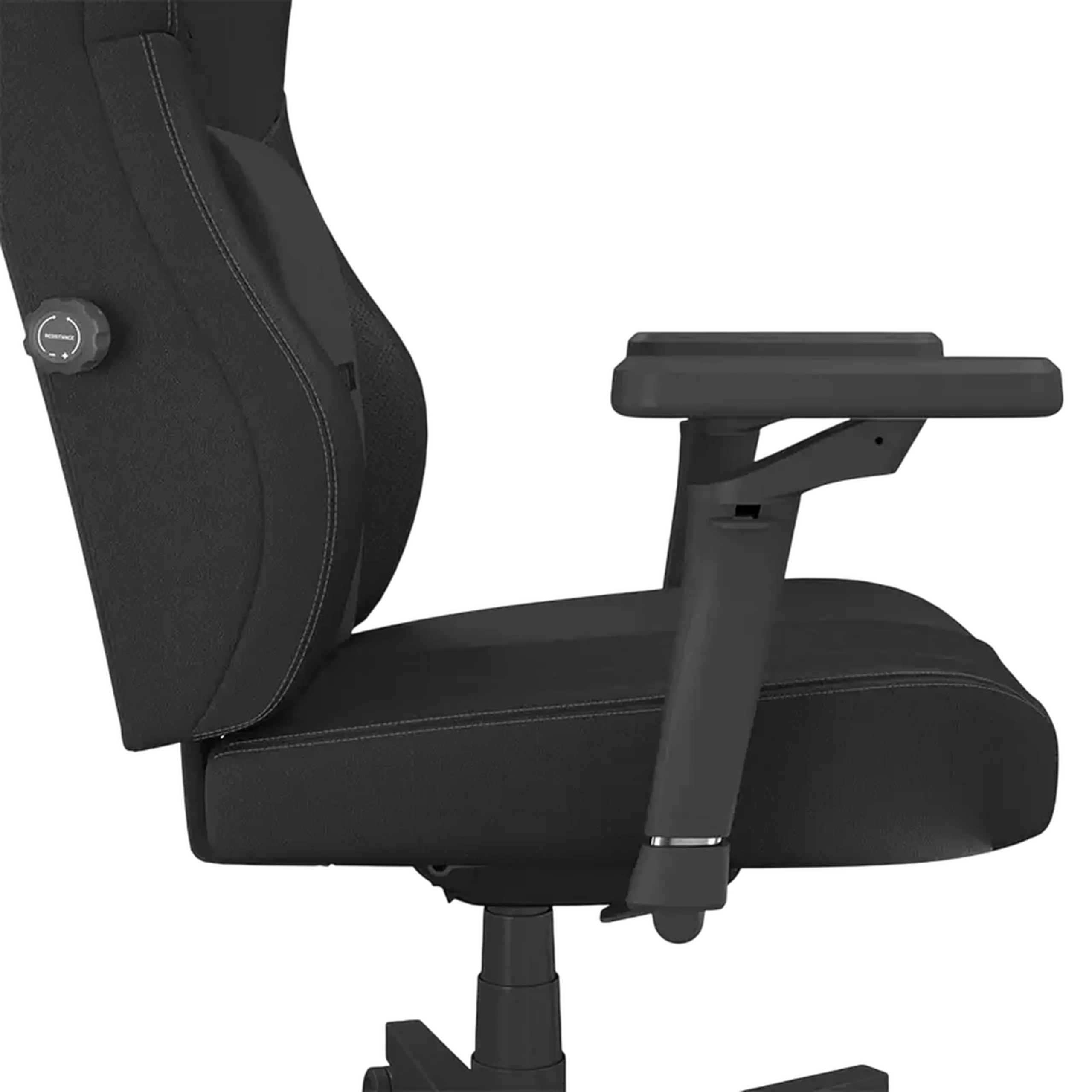 Scaun Gaming HATOR Arc 4 XXL, Țesătură, PU Piele, Negru