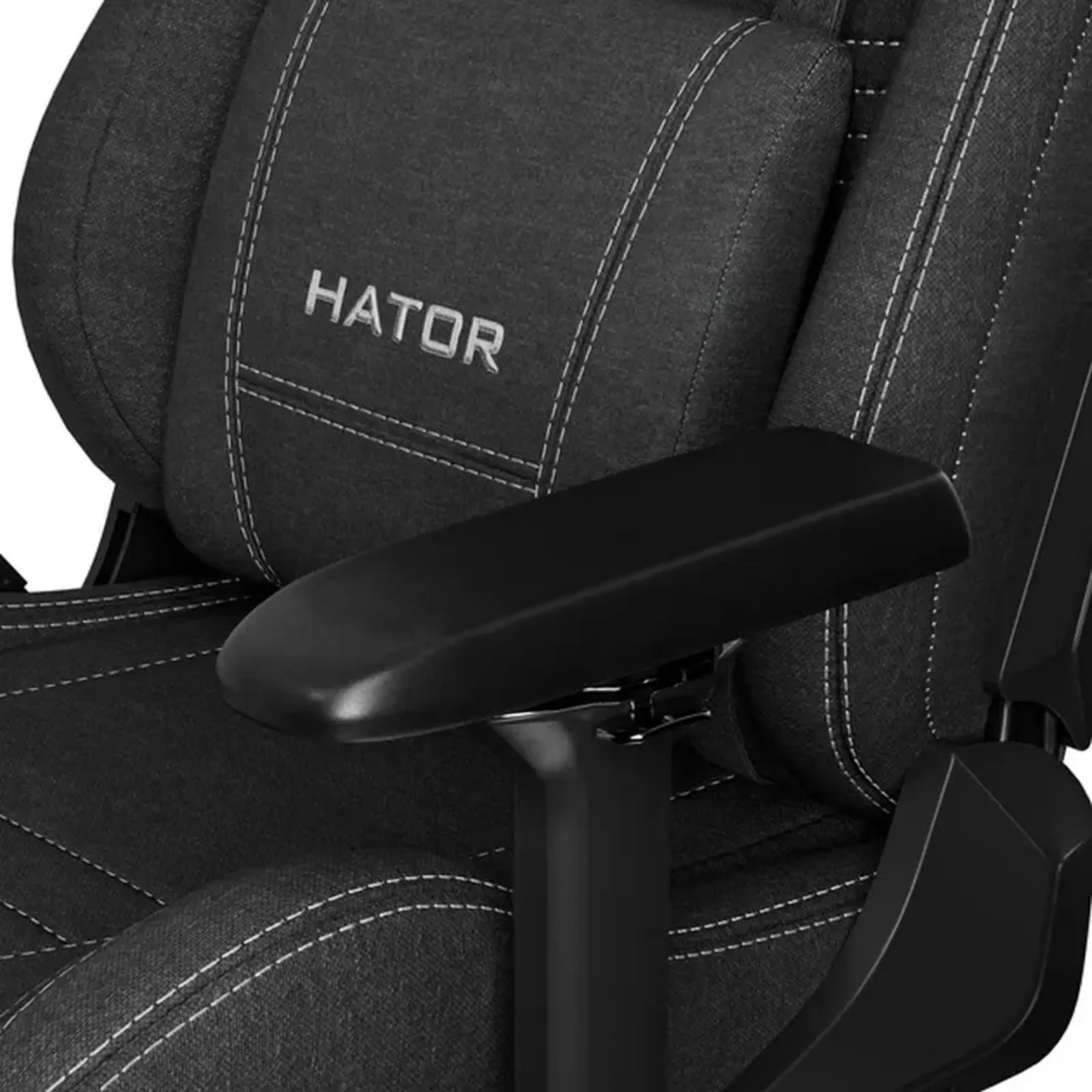 Scaun Gaming HATOR Arc, Textil, Jet Black