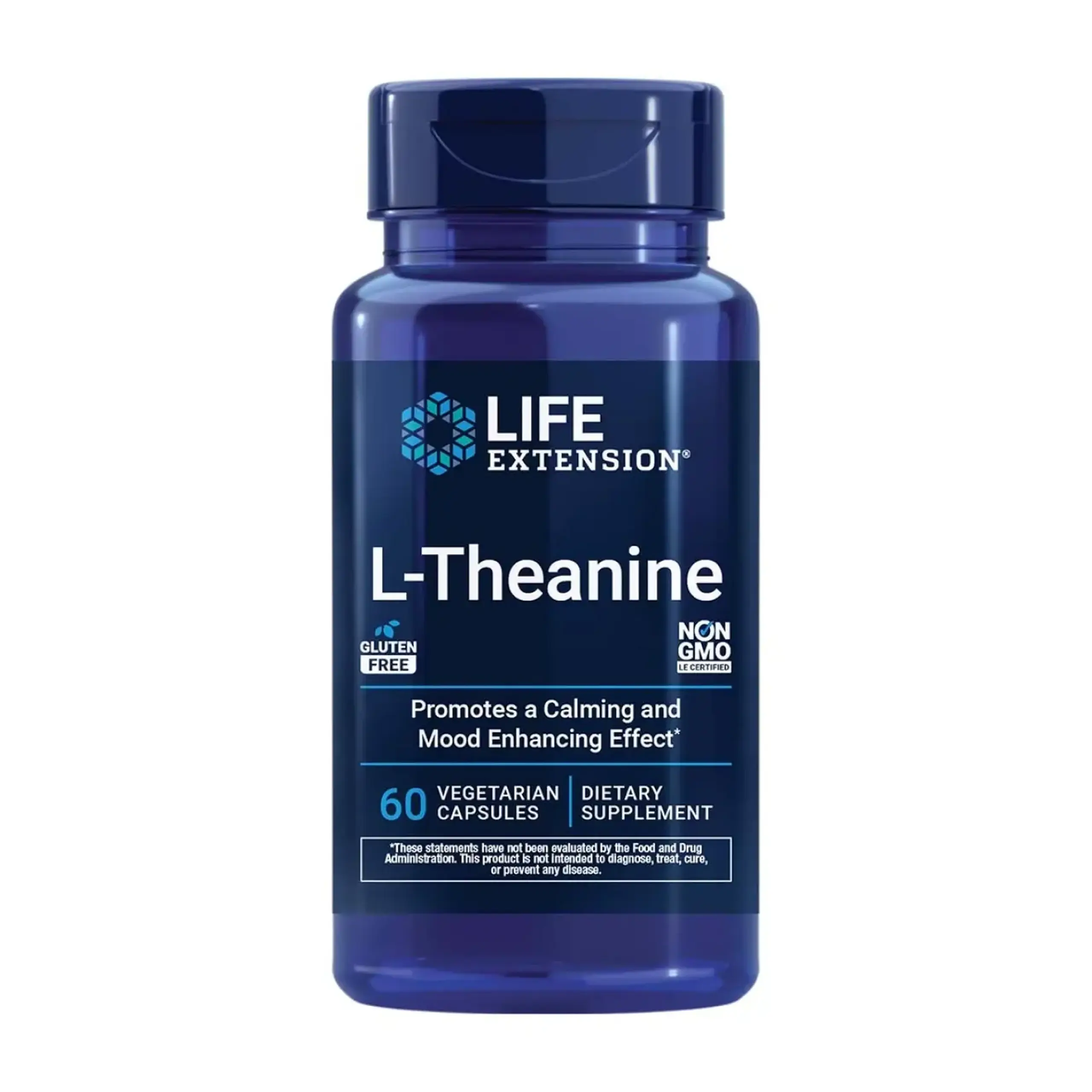 Life Extension, L-Theanine, 60 Veg. Caps