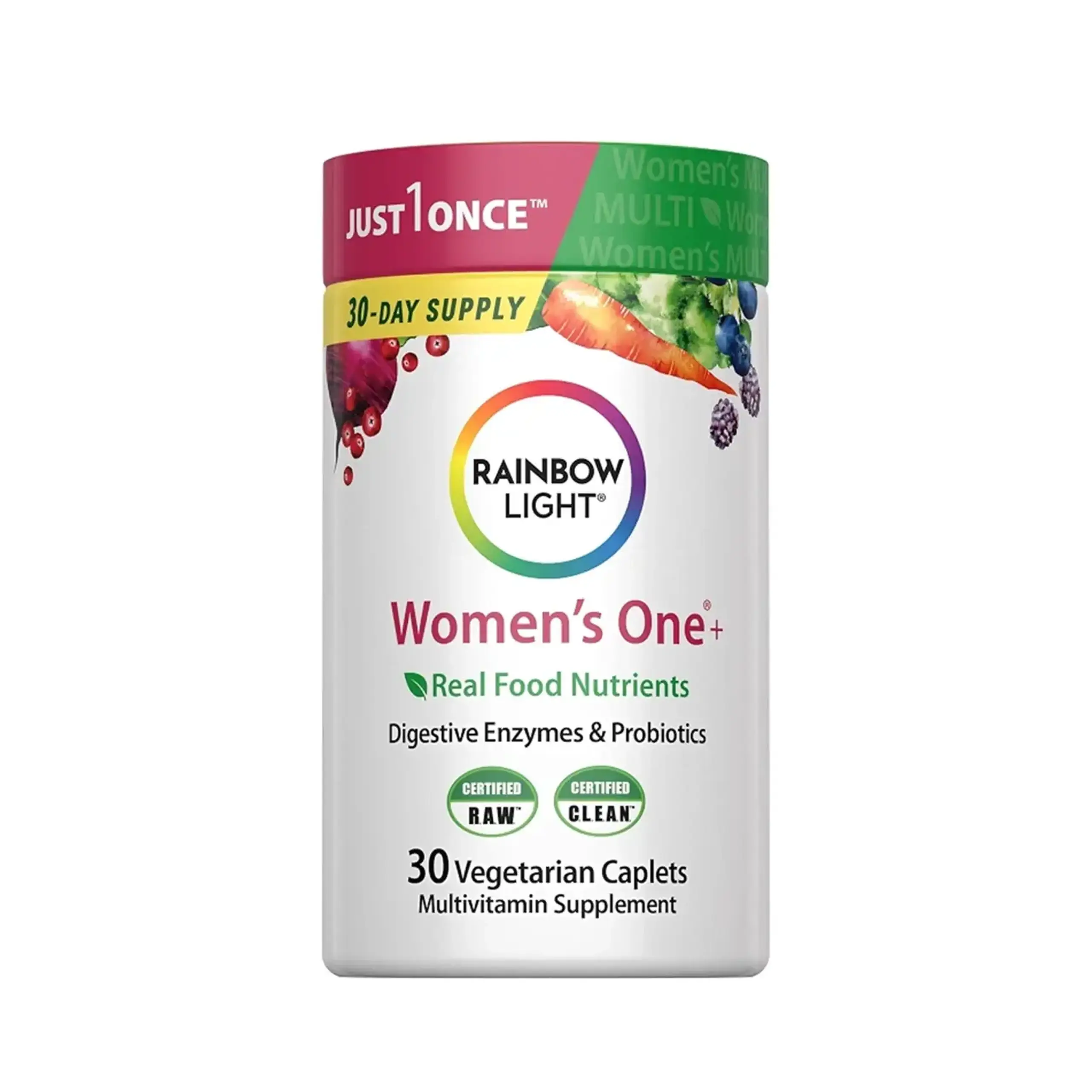Rainbow Light, Womens Multivitamin, 30 caplets