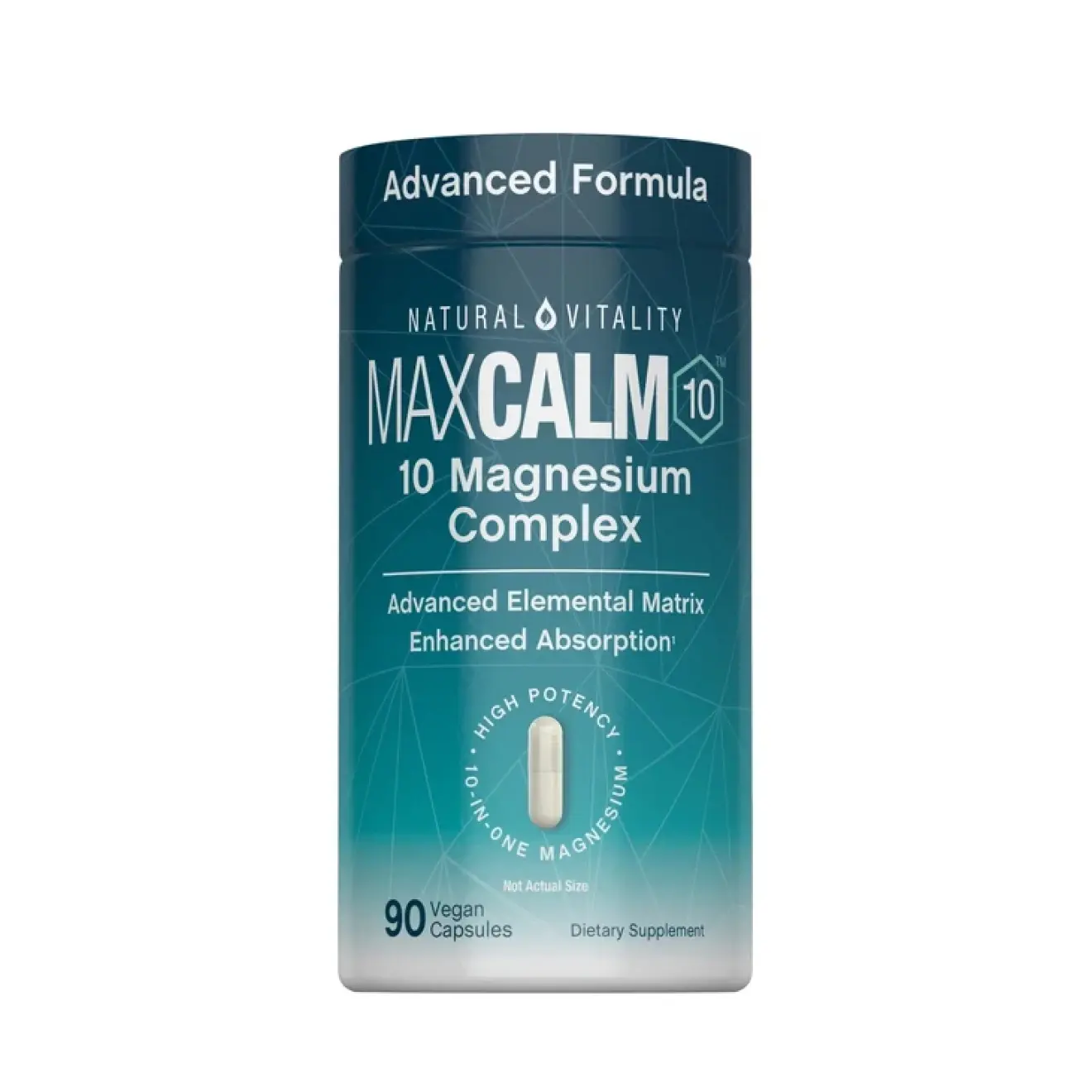 Natural Vitality, MaxCalm Magnesium Complex, 90 caps