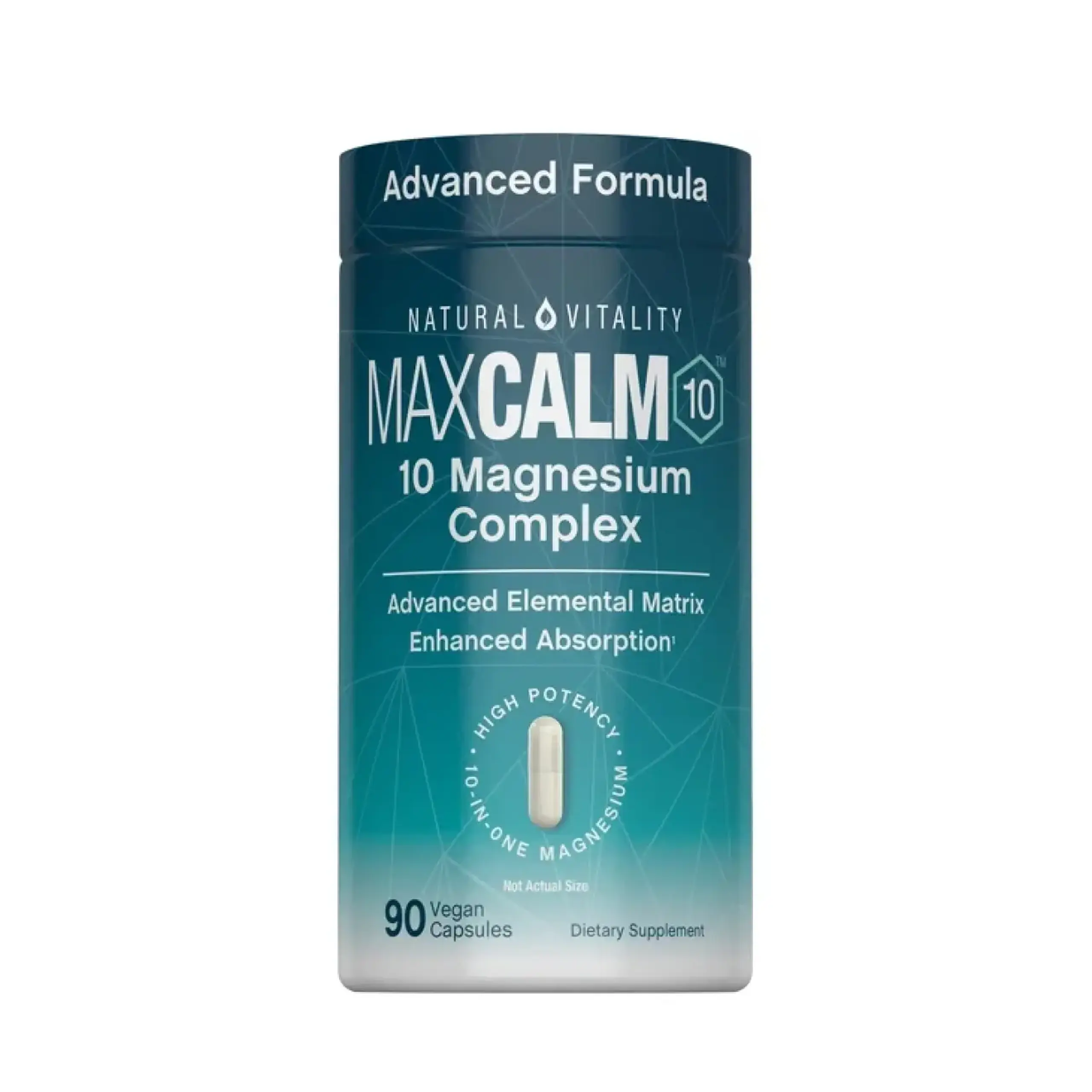 Natural Vitality, MaxCalm Magnesium Complex, 90 caps