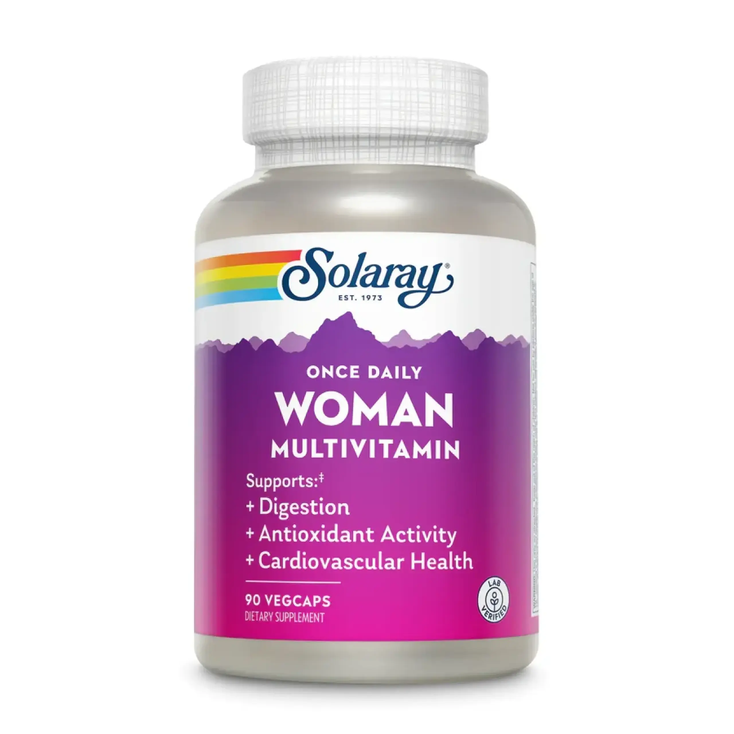 Solaray, Woman Multivitamin Once Daily, 90 Veg Cap