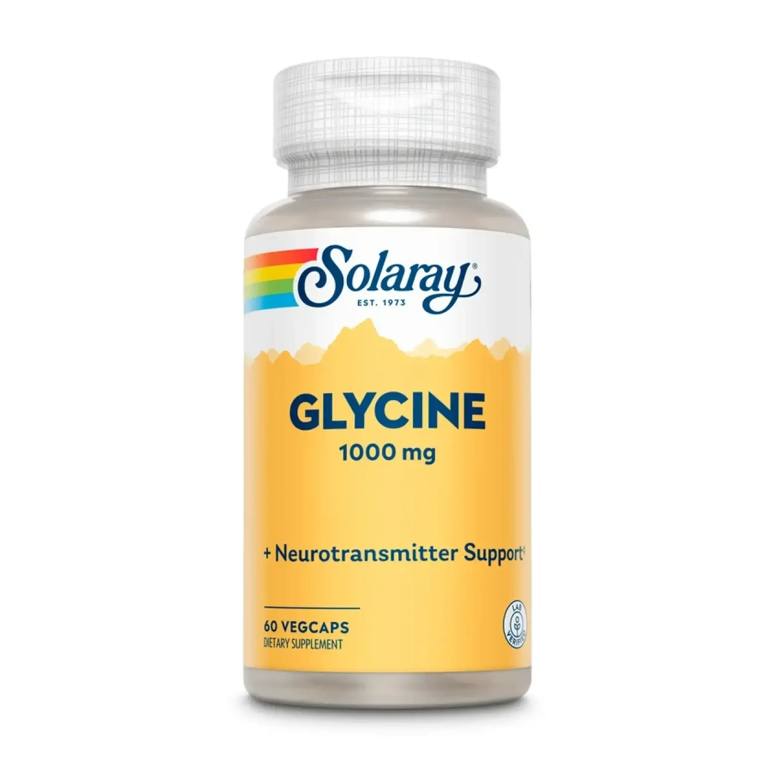 Solaray, Glycine 1000 mg, 60 Veg Caps