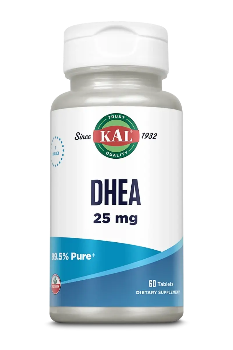Kal, DHEA 25 mg, 60 tab