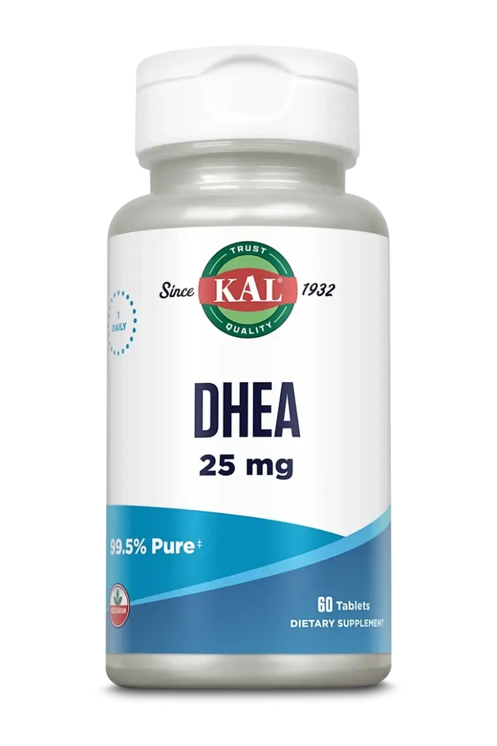 Kal, DHEA 25 mg, 60 tab