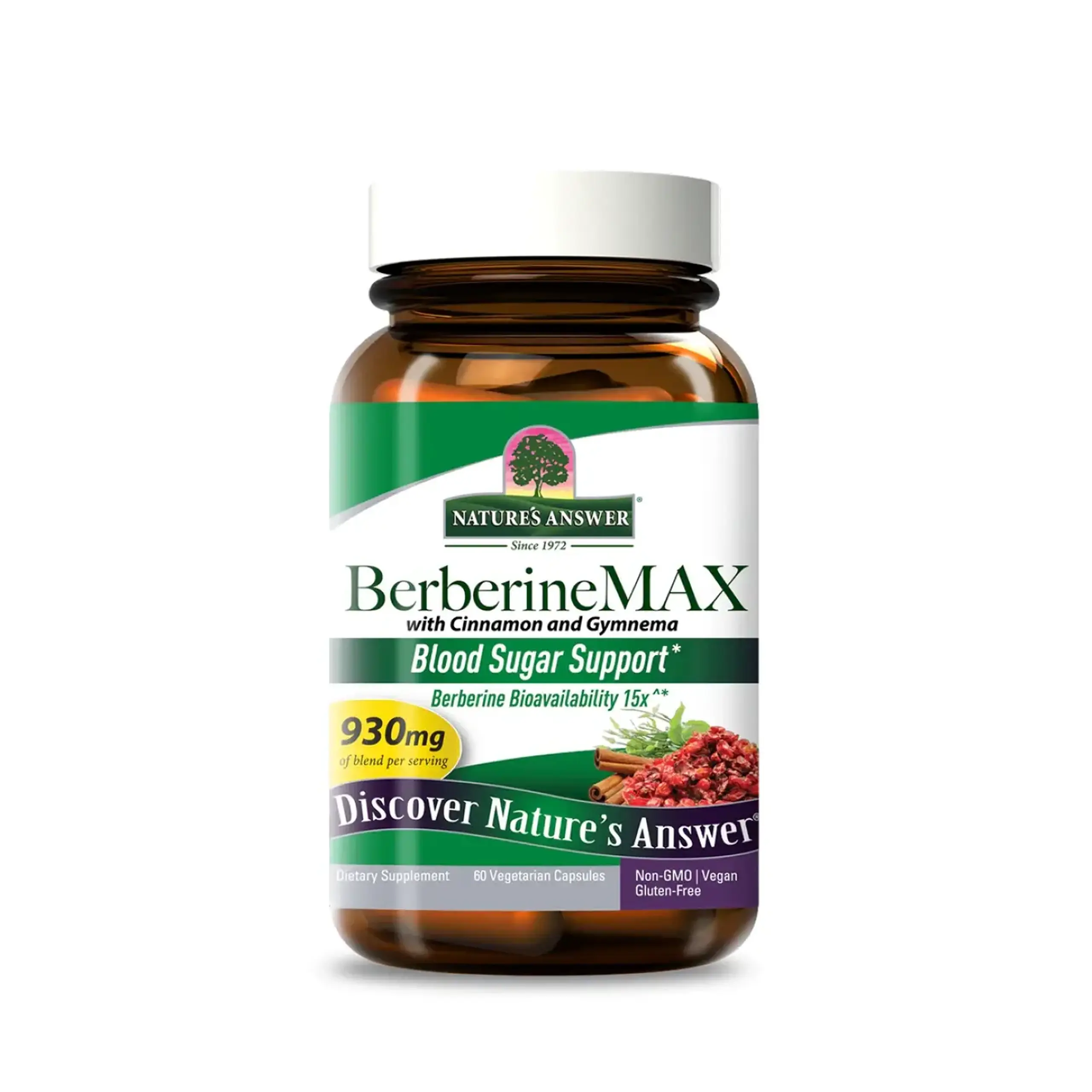 Natures Answer, Berberine MAX, 60 Veg Caps