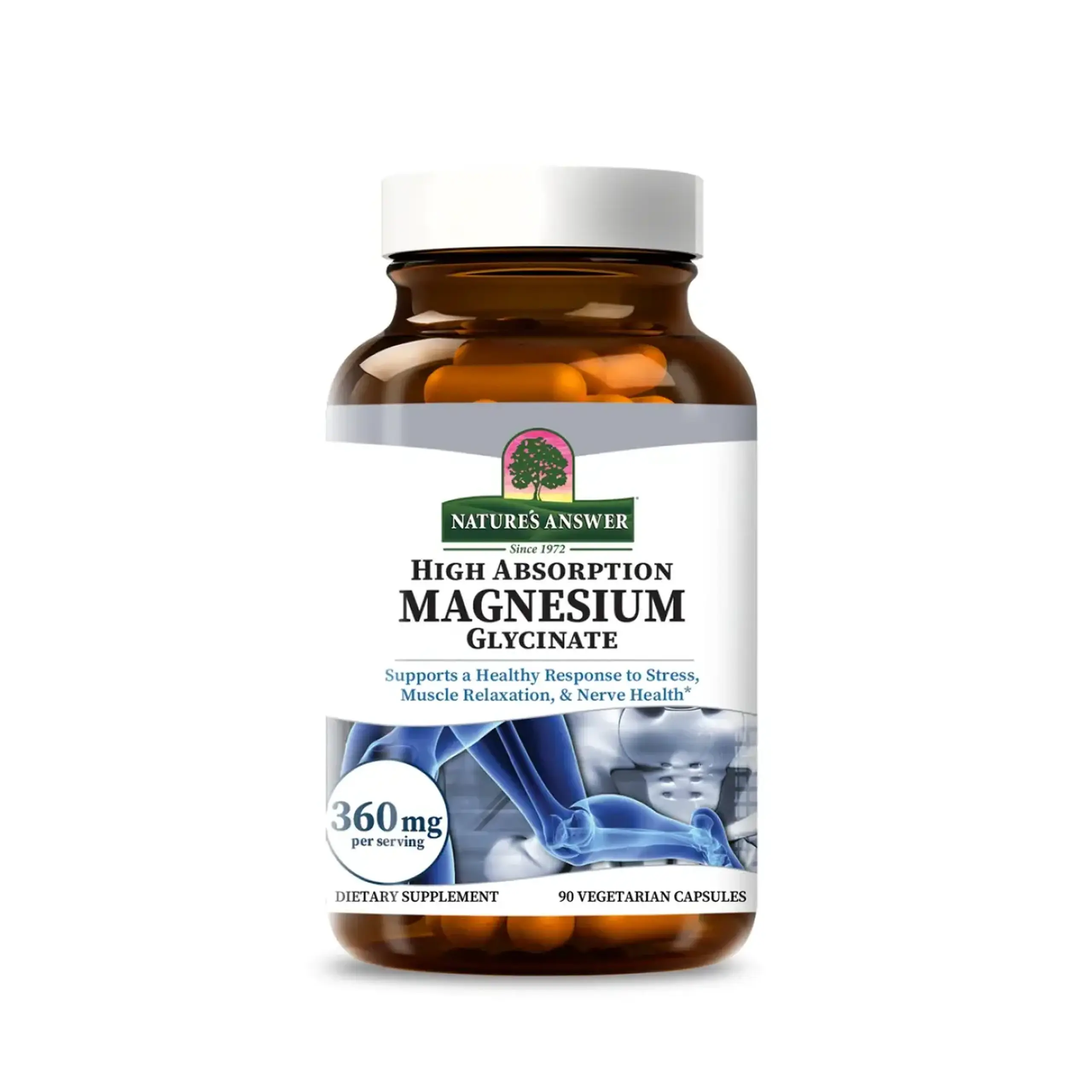 Natures Answer, Magnesium Glycinate, 90 veg capsule