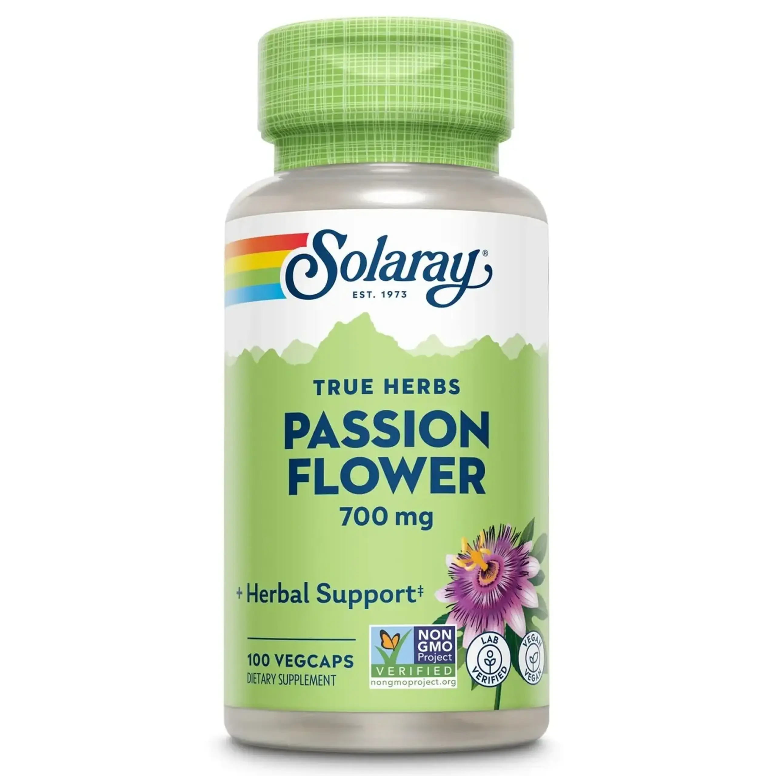 Solaray, Passion Flower 700 mg, 100 Caps