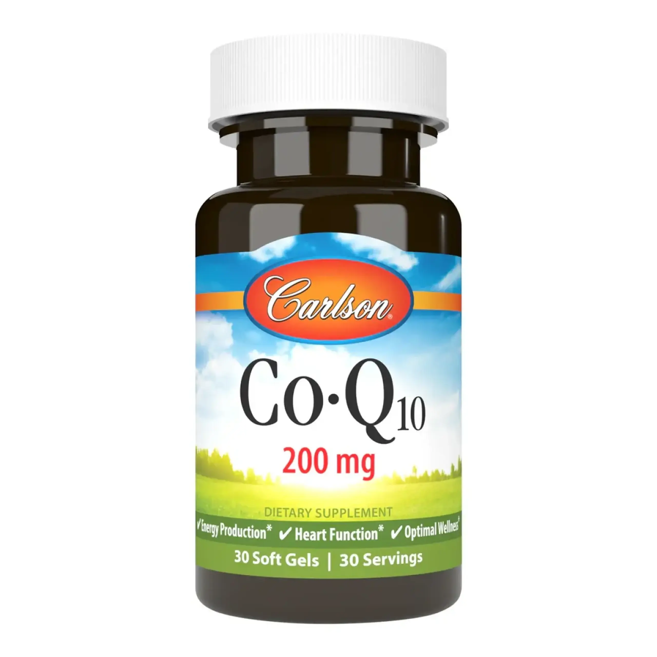 Carlson, CoQ10 200 mg, 30 Soft Gels
