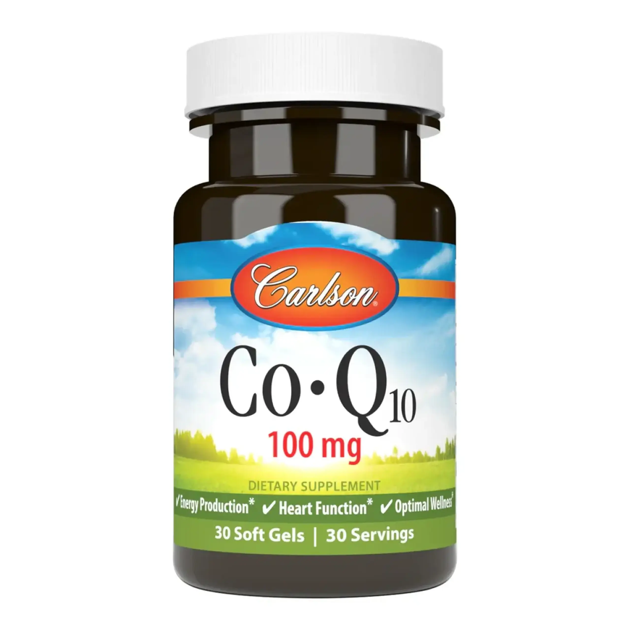 Carlson, CoQ10 100 mg, 30 Soft Gels