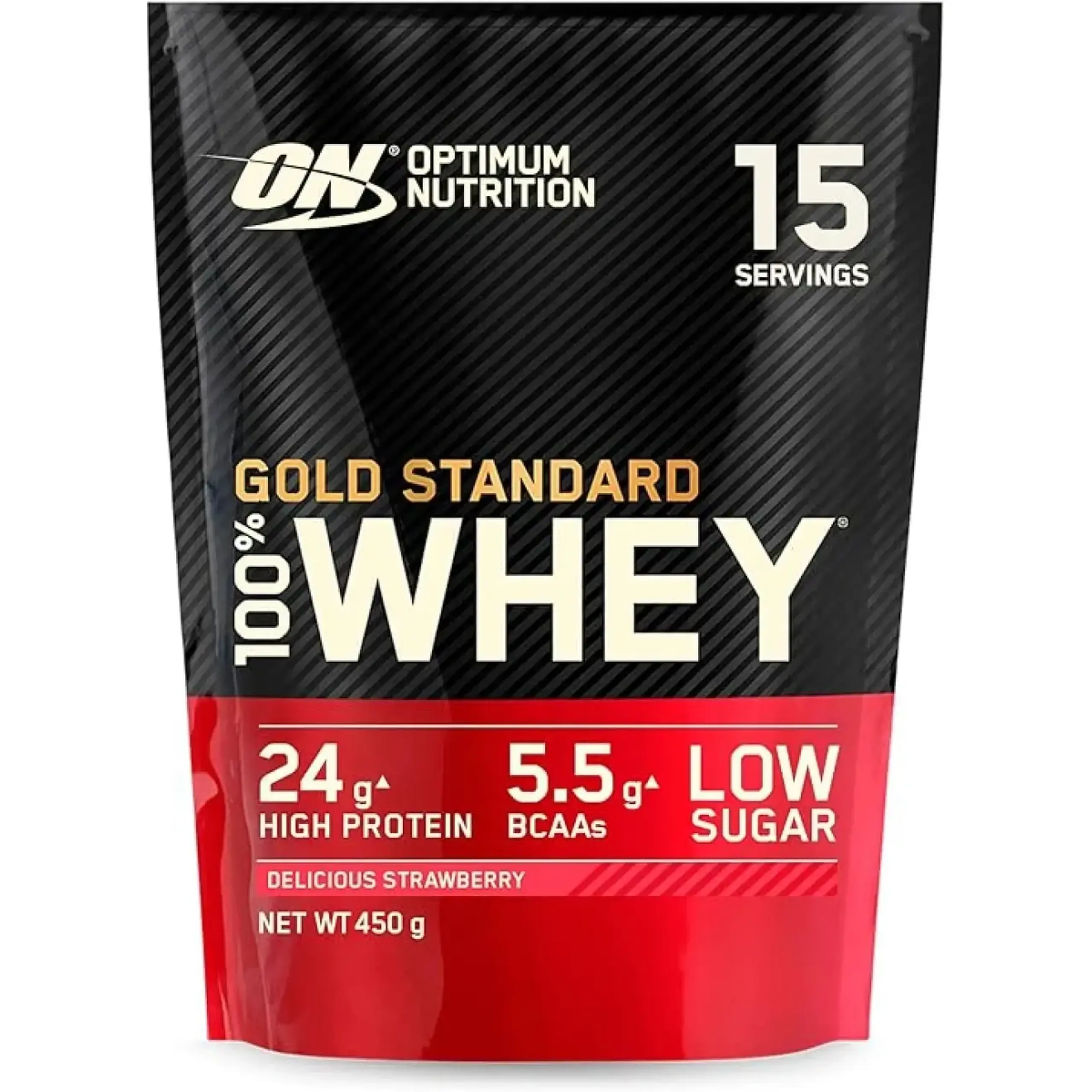 ON Gold, Standard 100 % Whey Protein Delicious Strawberry, 450 g