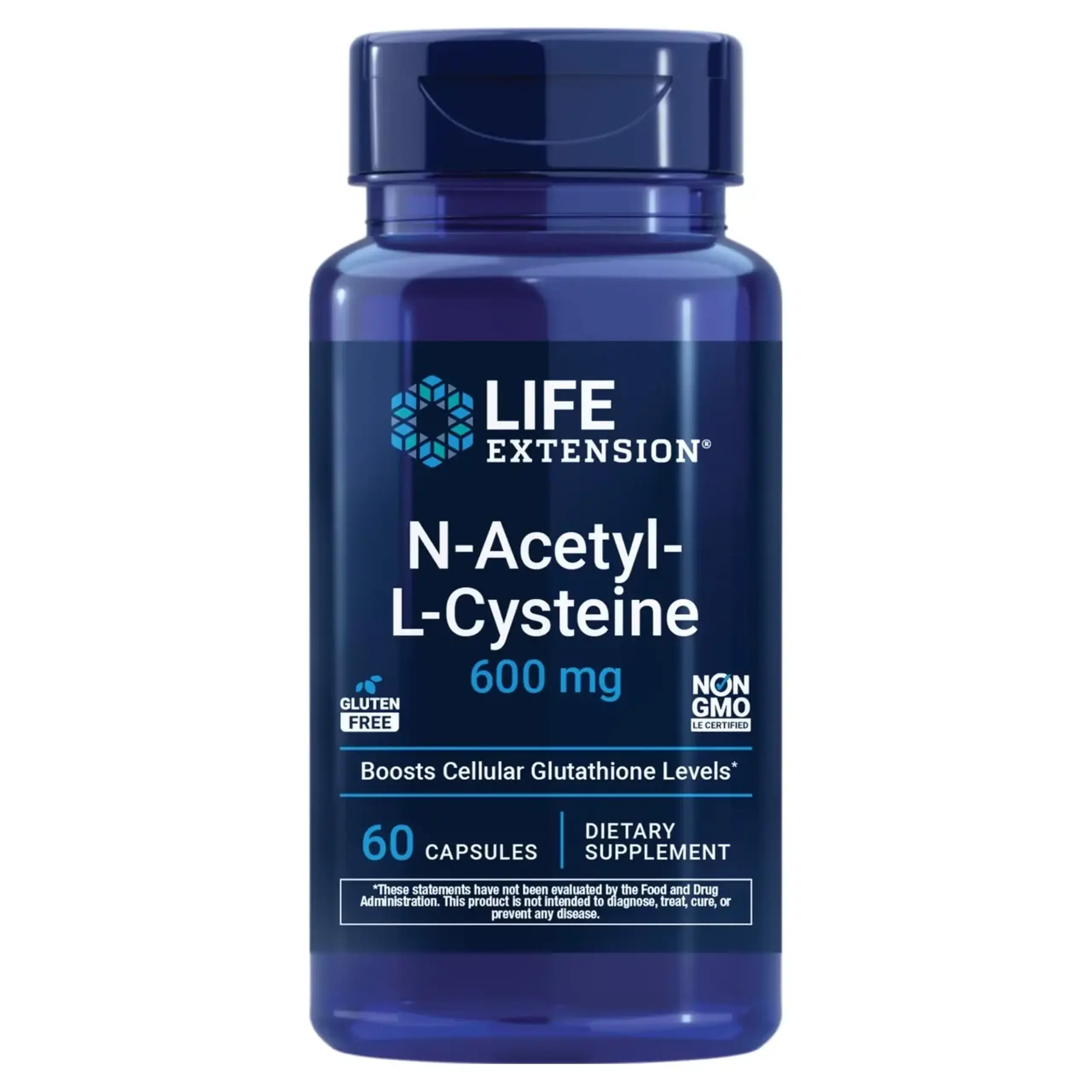 Life Extension, N-Acetyl-L-Cysteine 600 mg, 60 capsule