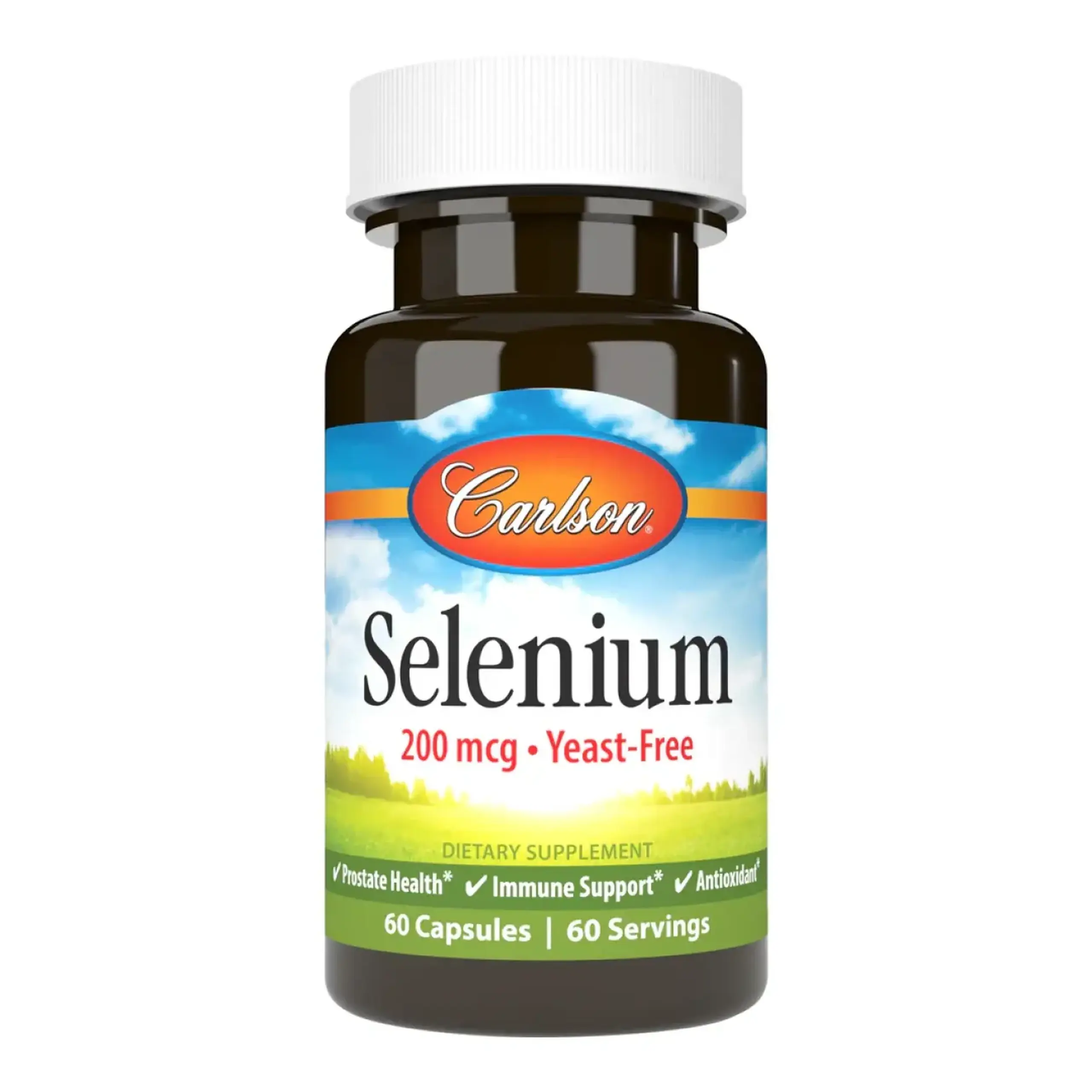 Carlson, Selenium 200 mcg, 60 caps