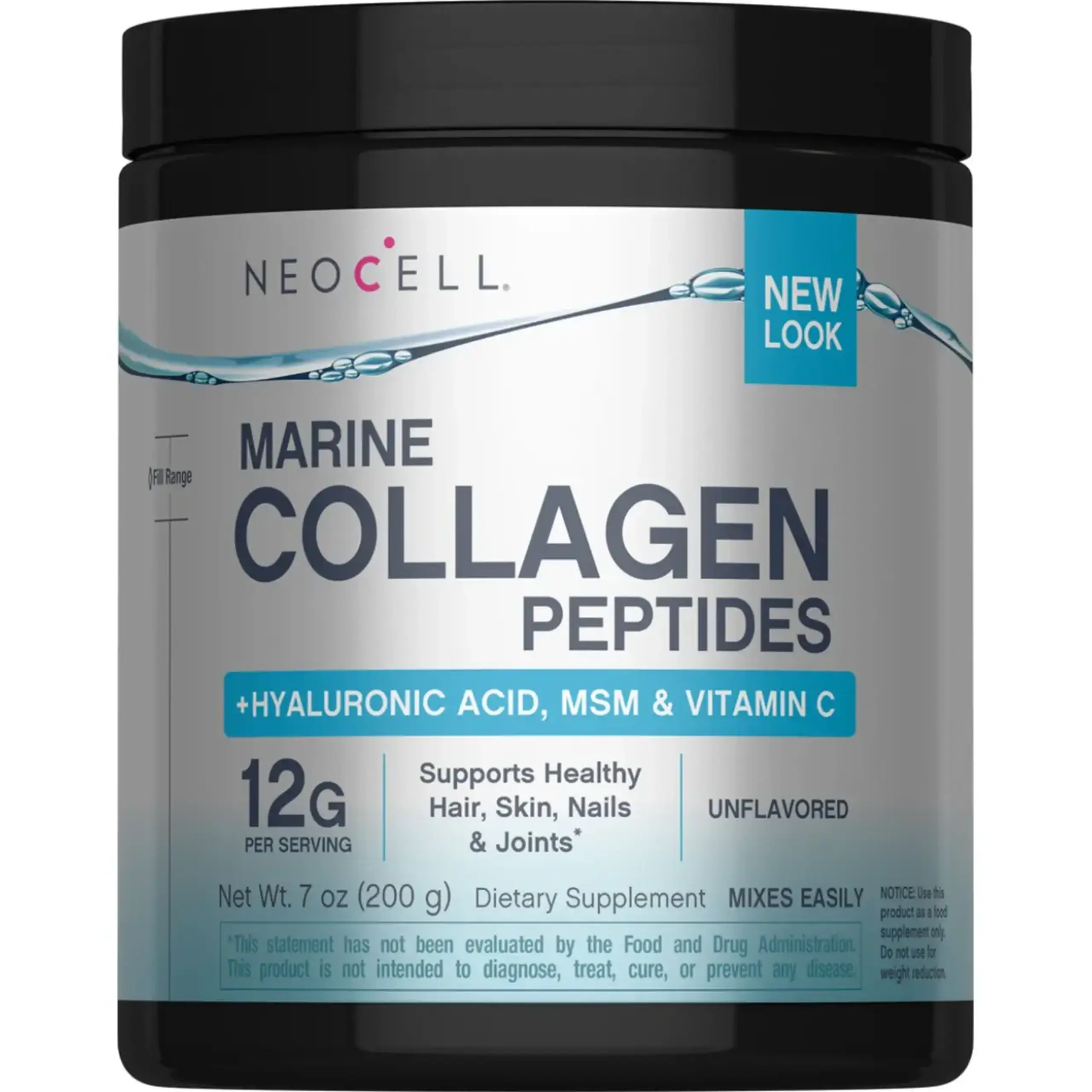Neocell, Marine Collagen Peptides, 200 gr.