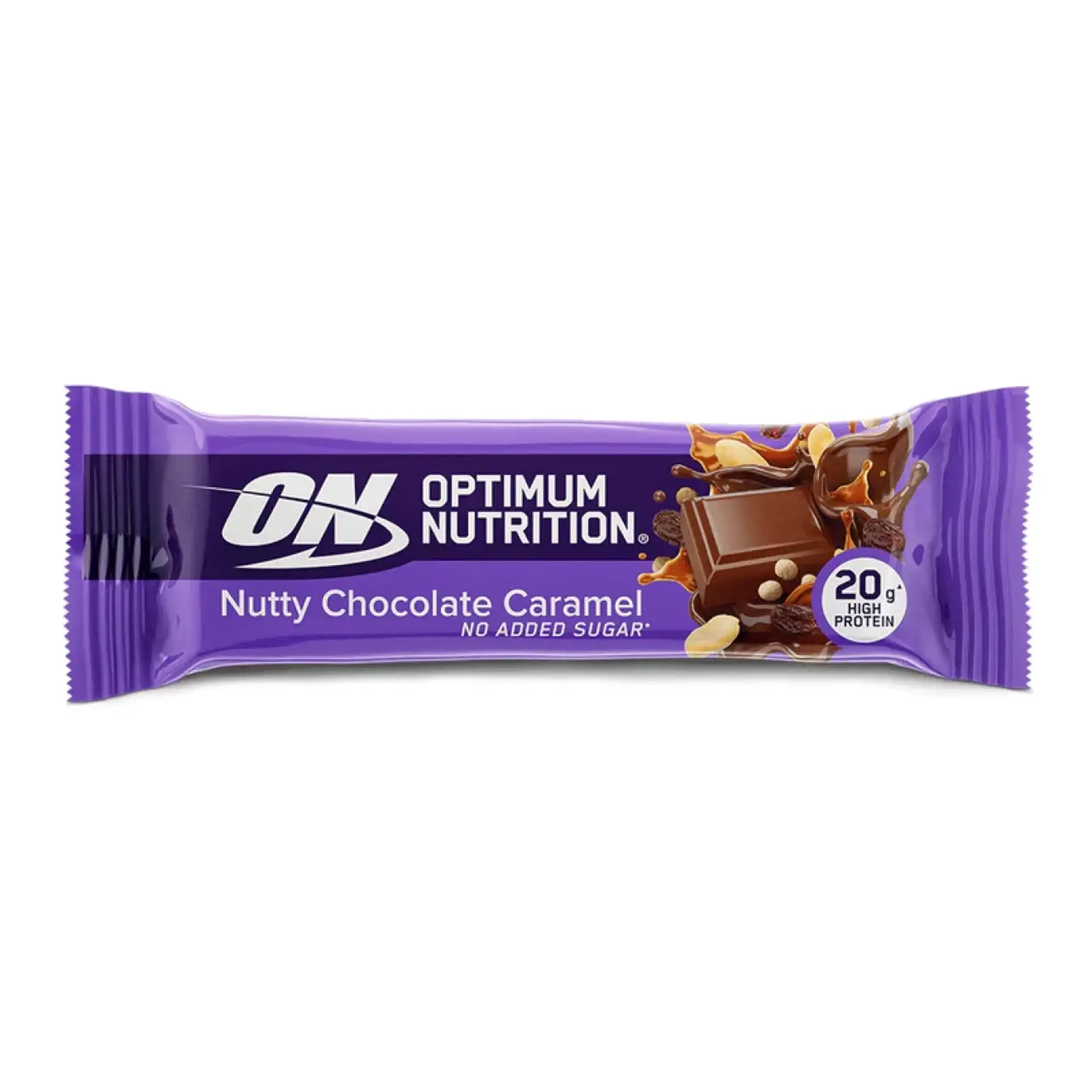 Optimum Nutrition, Protein Bar Nutty Chocolate Caramel, 70 gr.