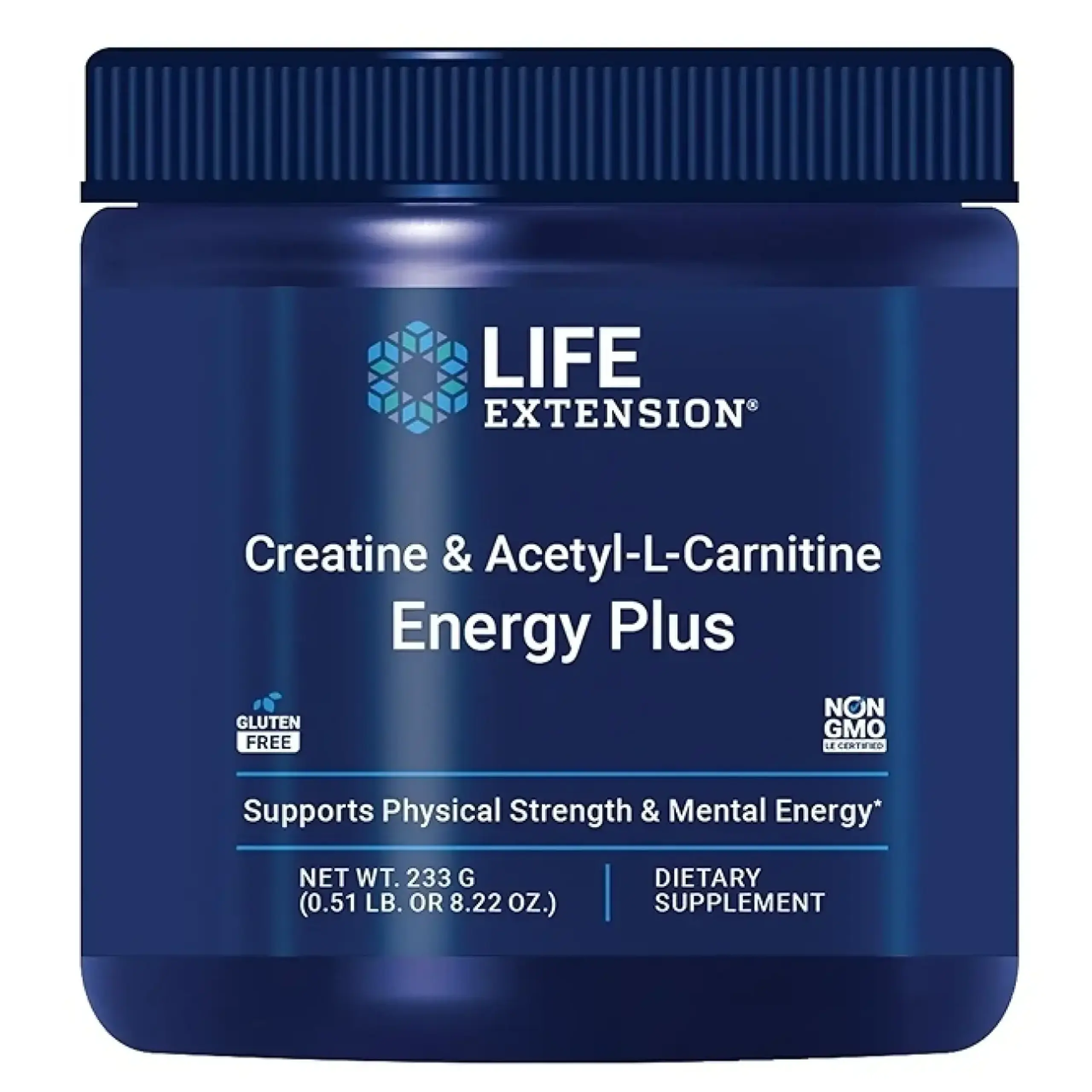 Life Extension, Creatine & Acetyl-L-Carnitine Energy Plus, 233 gr