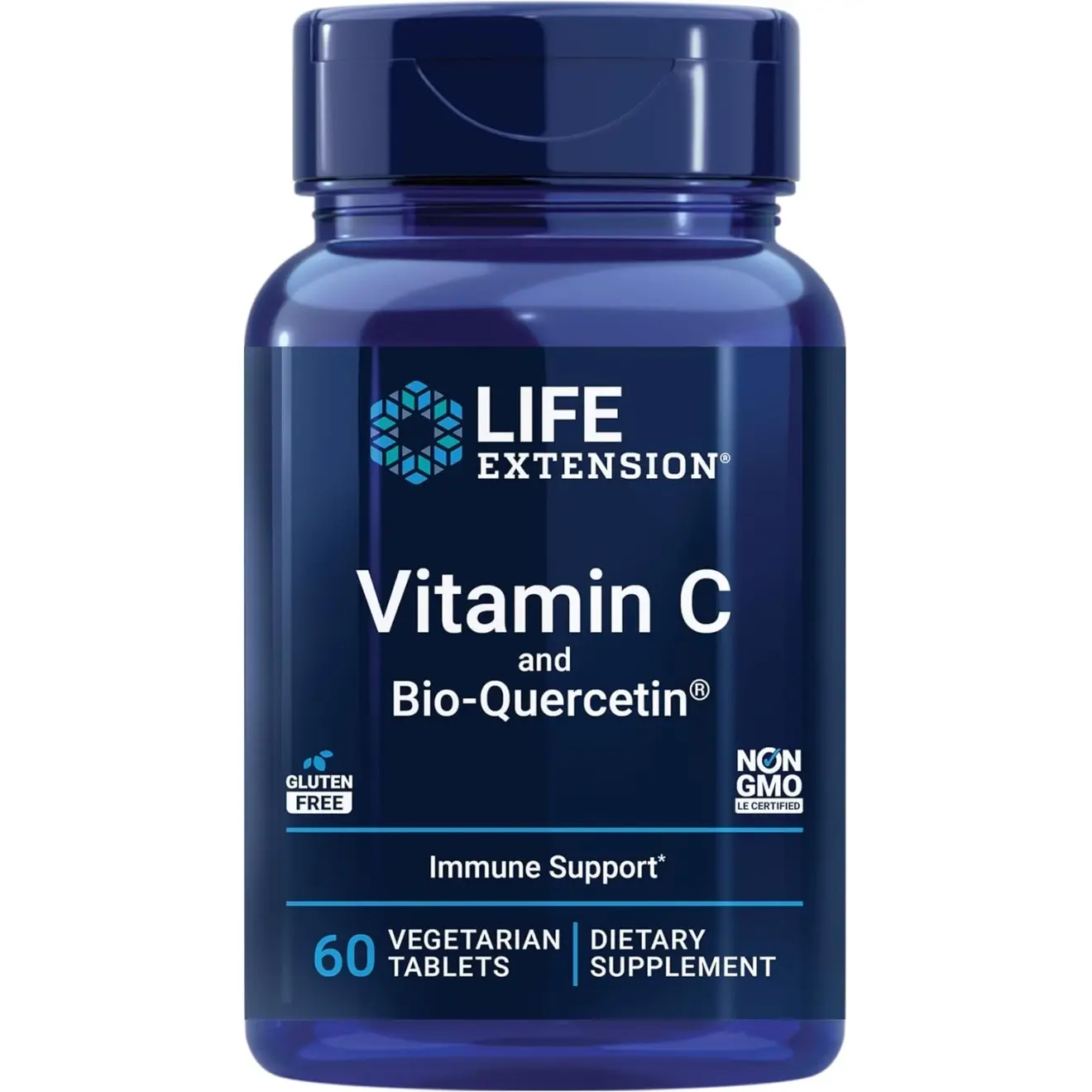 Life Extension, Vitamin C & Bio-Quercetin, 60 Veg Tabs