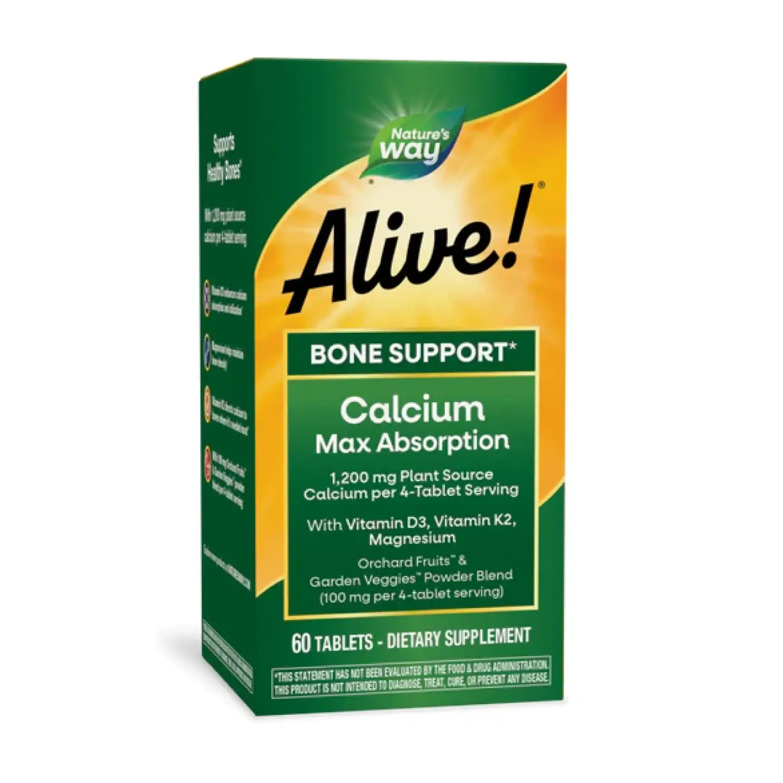 Nature's Way, Calcium Max Absorption, 60 tabs