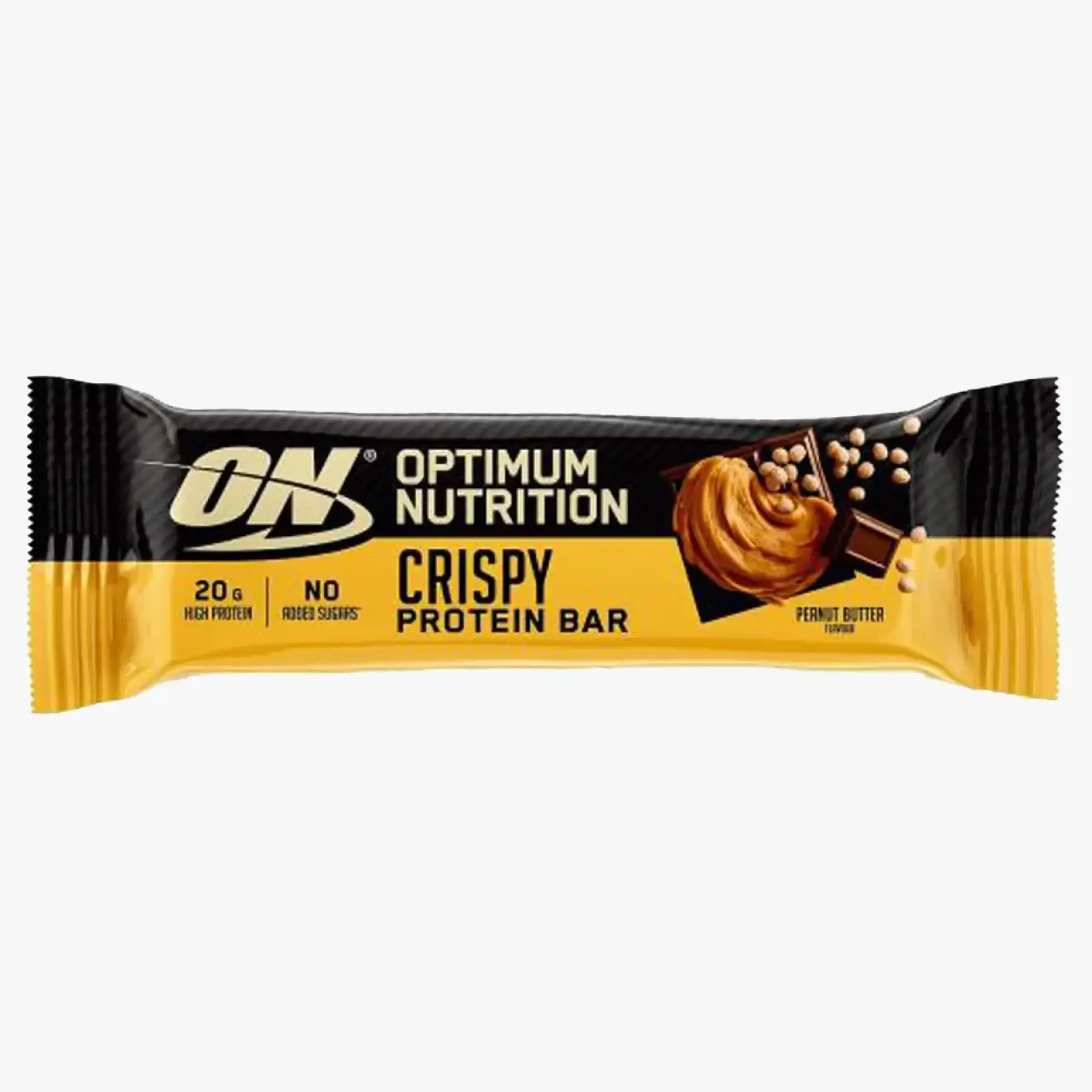 Optimum Nutrition, Crispy Protein Bar Peanut Butter, 65 gr.