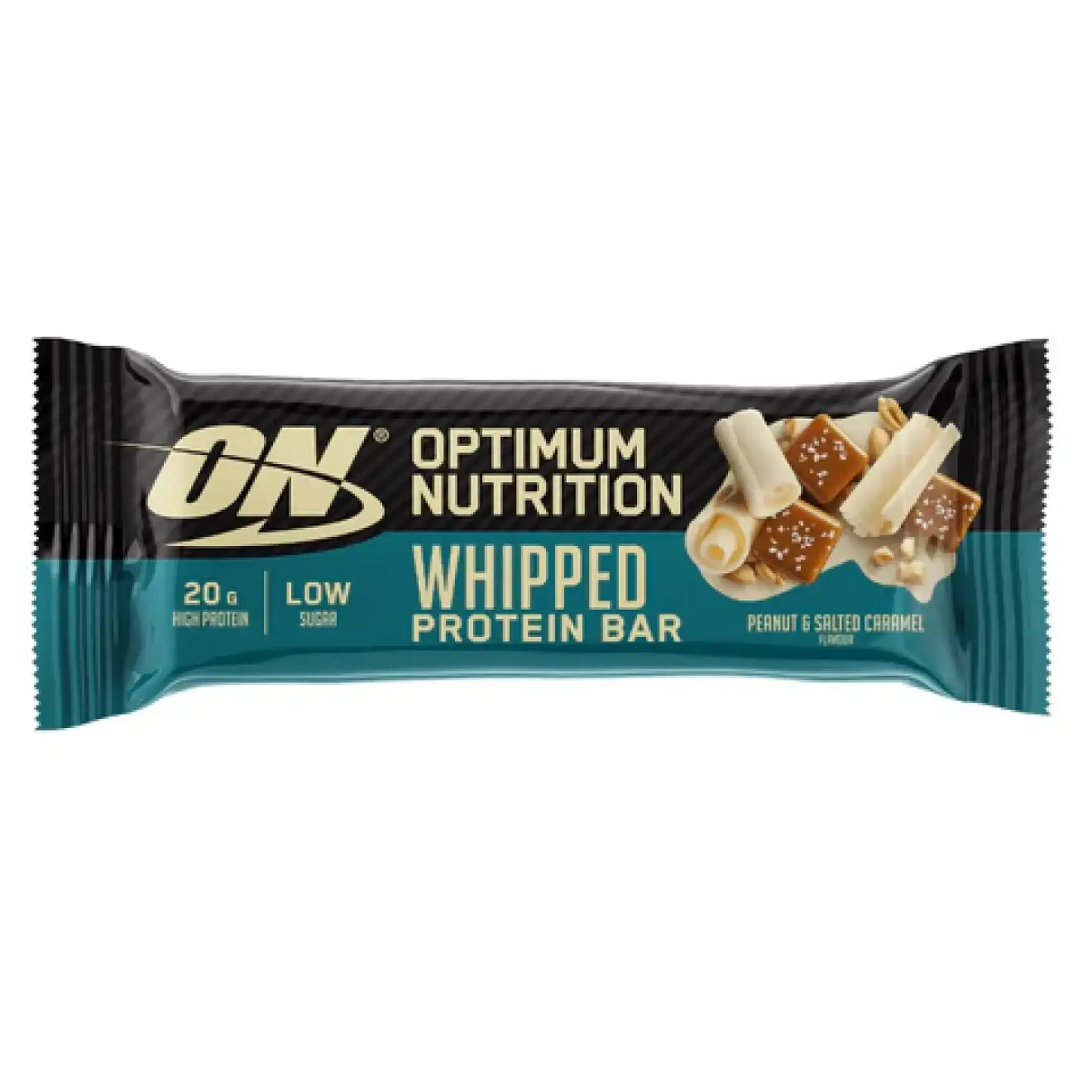 Optimum Nutrition, Whipped Protein Bar Low Sugar Peanut & Salted Caramel, 68 gr.