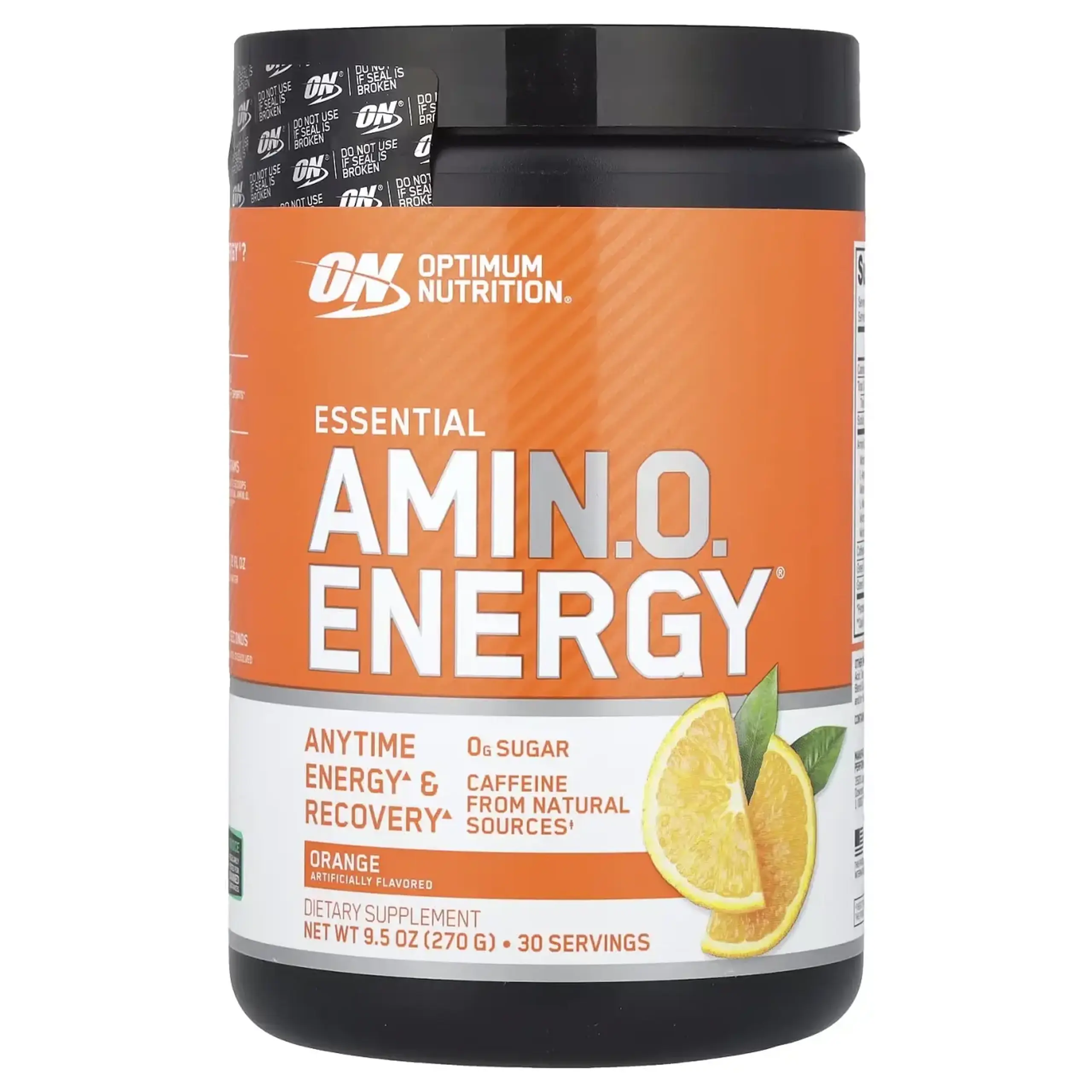 Optimum Nutrition, Essential Amin O Energy Orange Cooler, 270 gr.