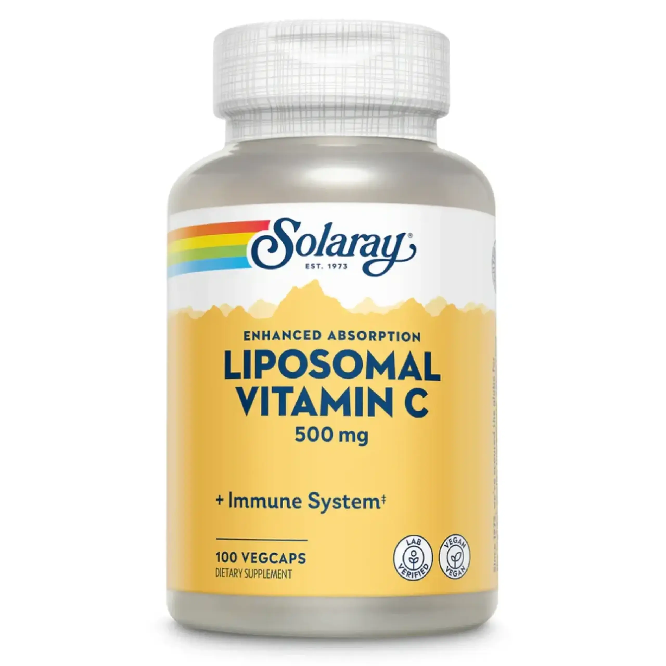 Solaray, Liposomal Vitamin- C 500 mg, 100 Veg. Capsule