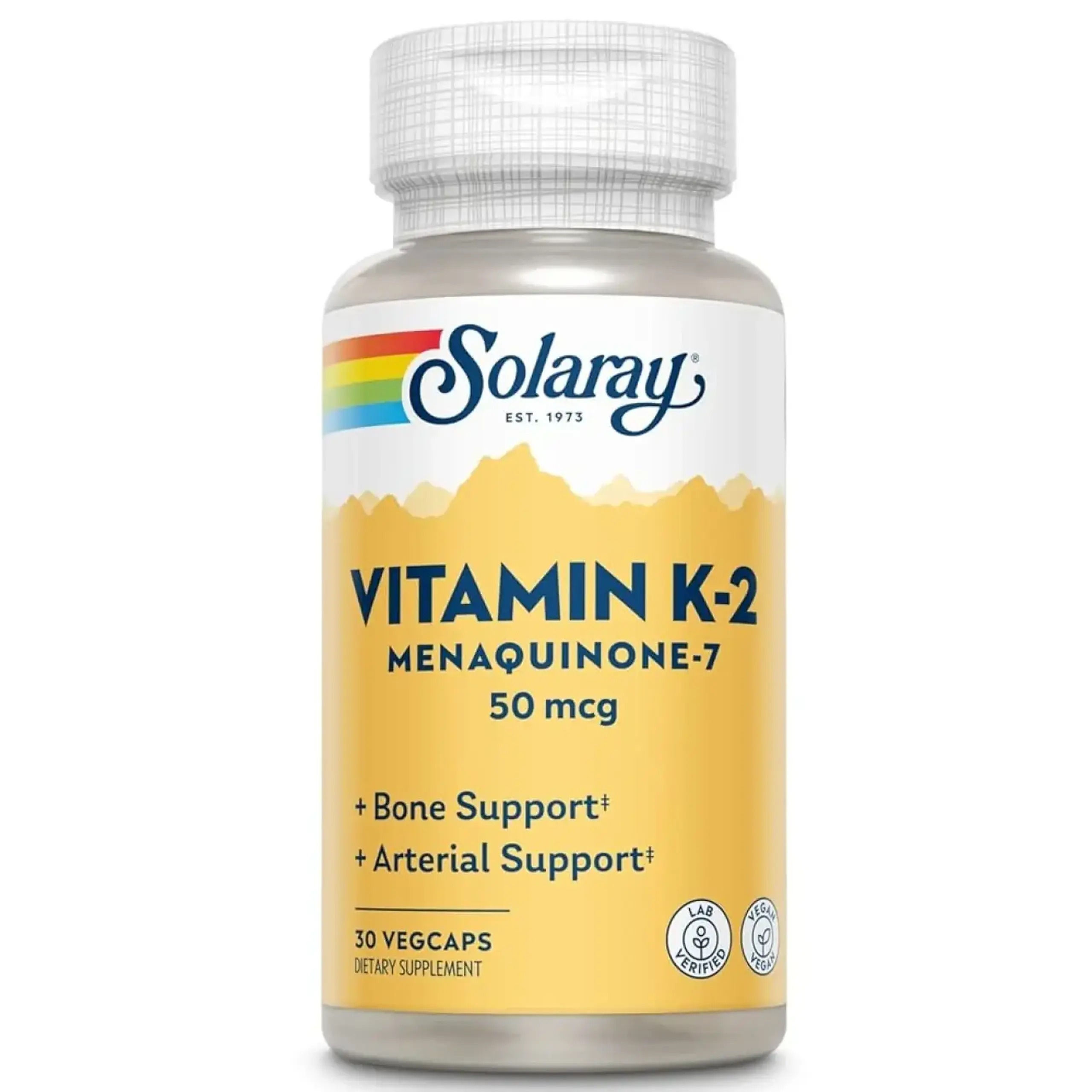 Solaray, Vitamin K-2 MK7 50 mcg, 30 Veg. Capsule