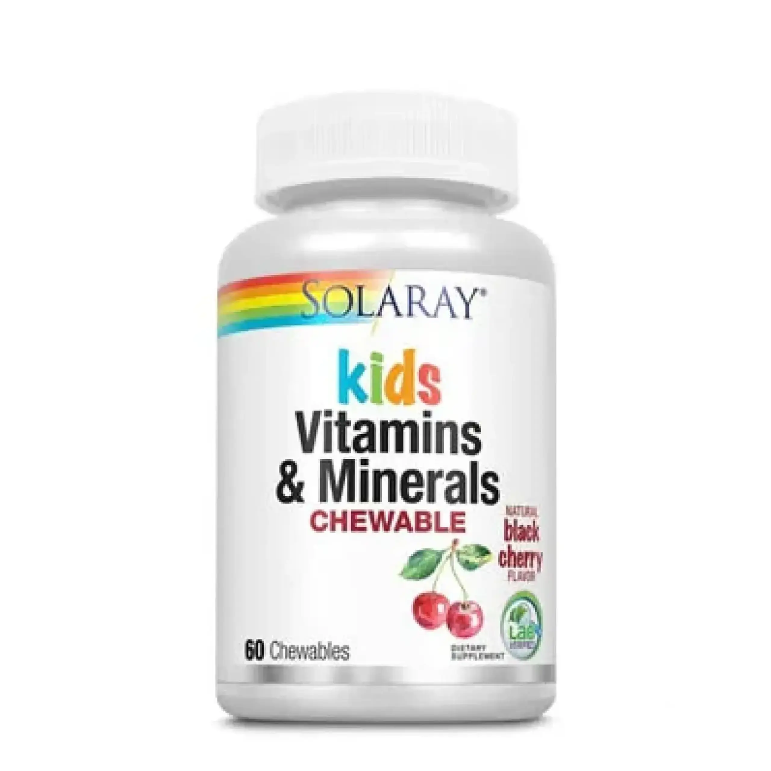 Solaray, Childrens Vitamin & Minerals, 60 tablete masticabile