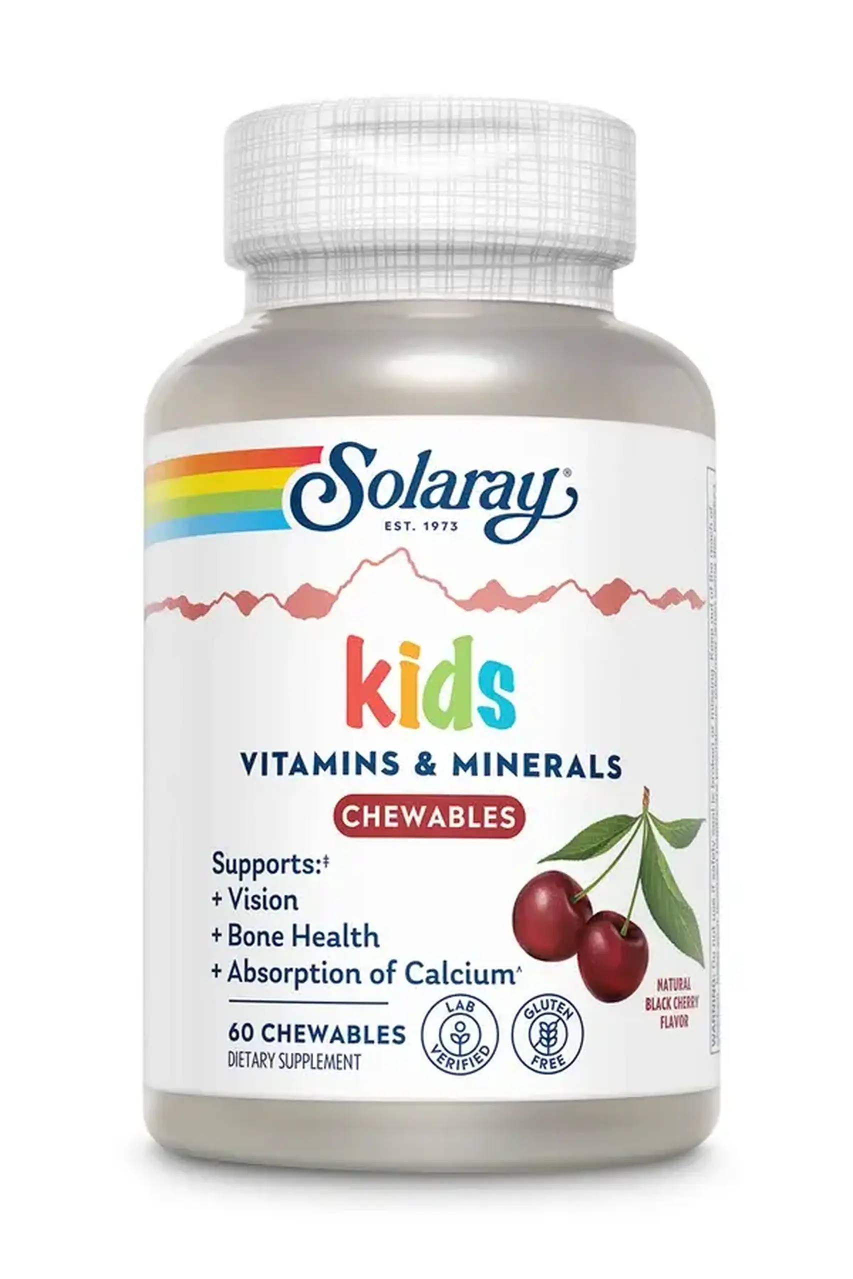Solaray, Childrens Vitamin & Minerals, 60 tablete masticabile