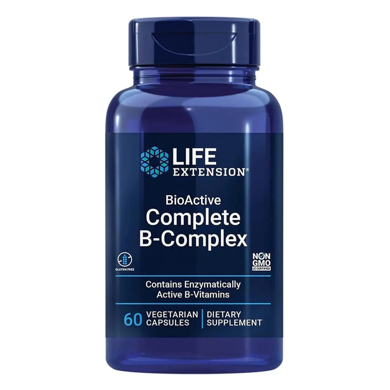Life Extension, Bioactive Complete B-Complex, 60 Veg Caps
