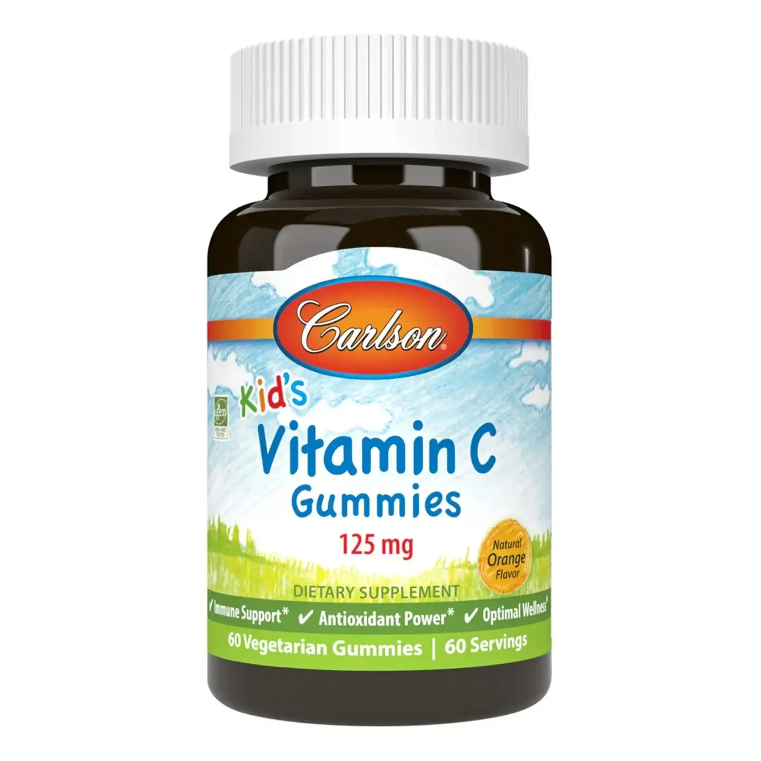 Carlson, Kids Vitamin C Gummies, 60 Gummies