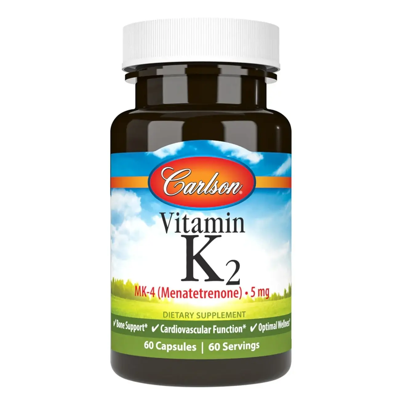 Carlson, Vitamin K2 MK-4, 60 capsule