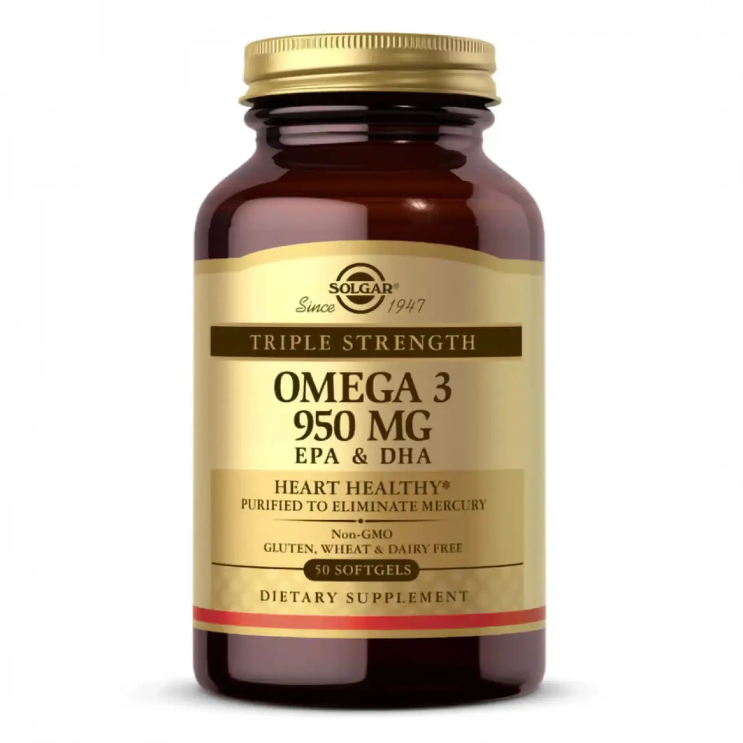 Solgar, Omega-3 950 mg EPA & DHA, 50 Softgels