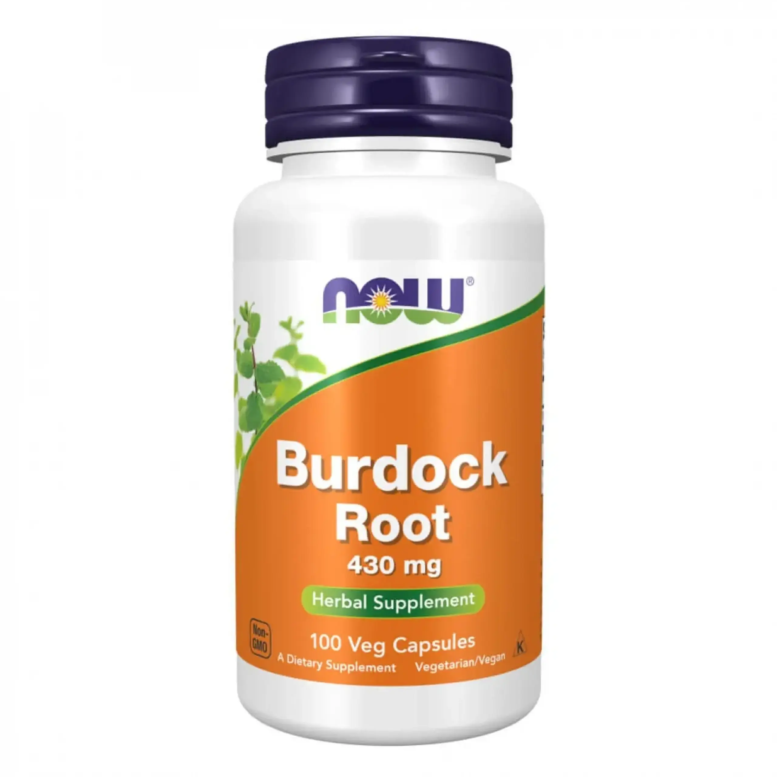 Now Foods, Burdock Root, 100 capsule vegetale