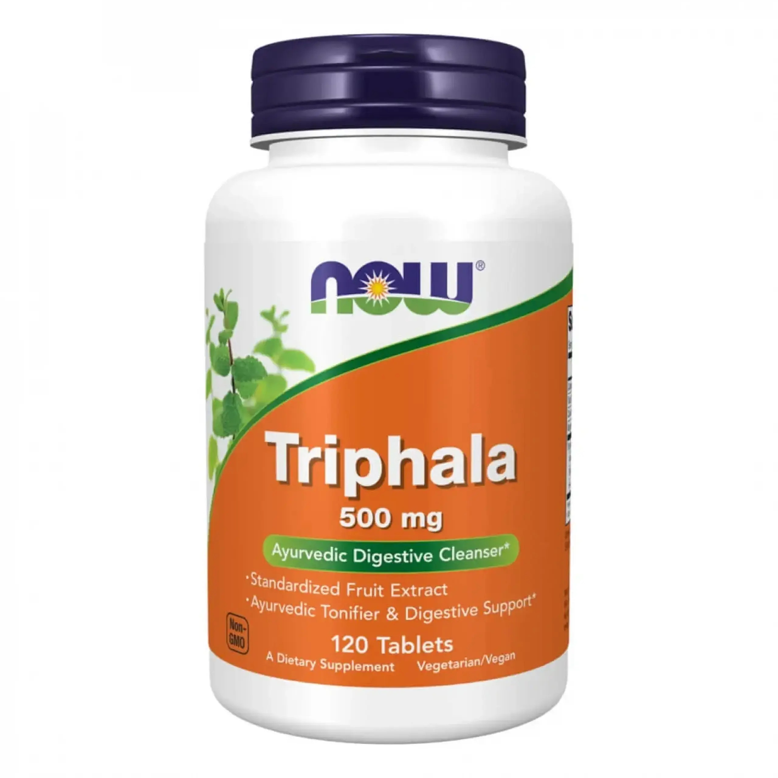 Now Foods, Triphala 500 mg, 120 tablete