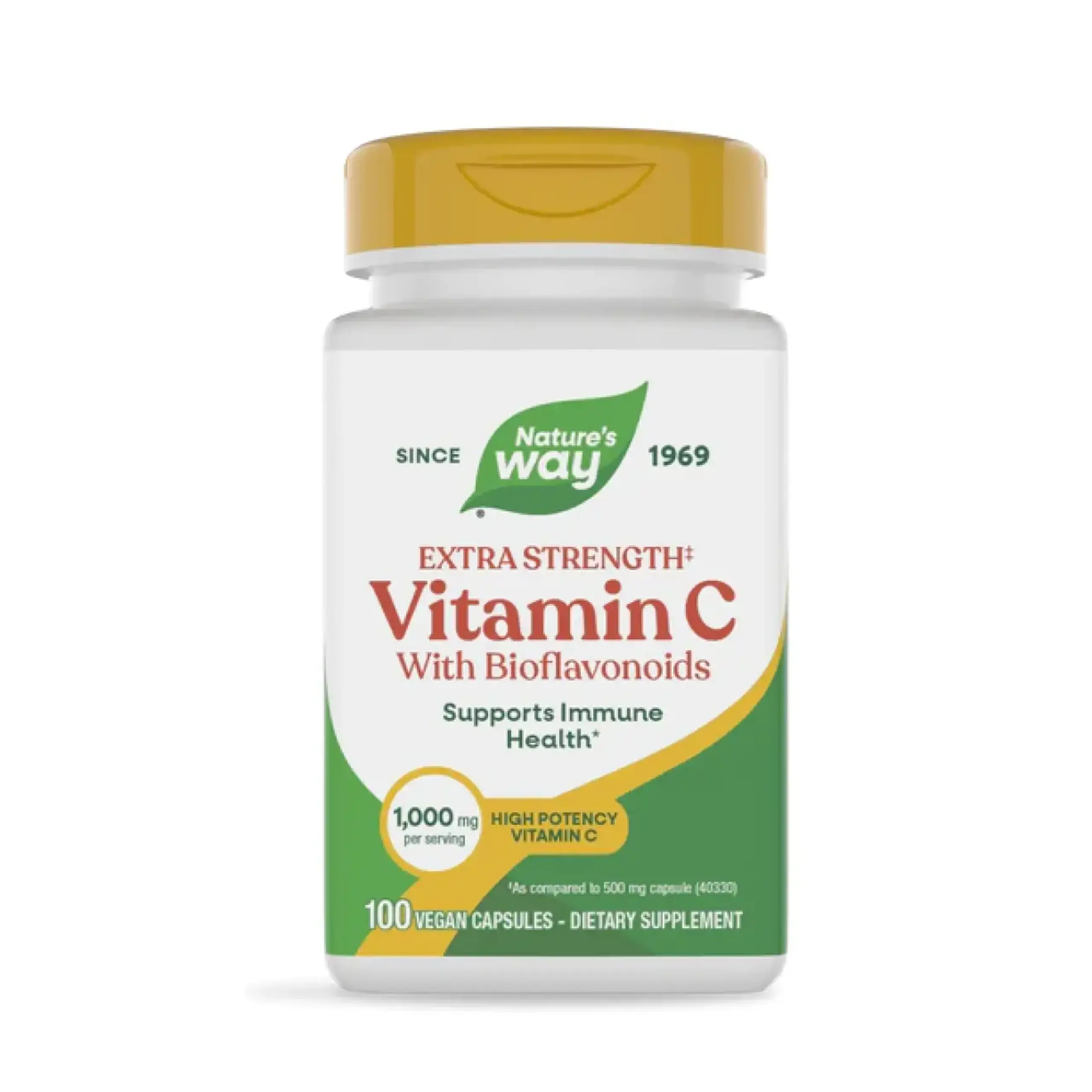 Nature's Way, Vitamin C with Bioflavonoids, 100 capsule vegetale